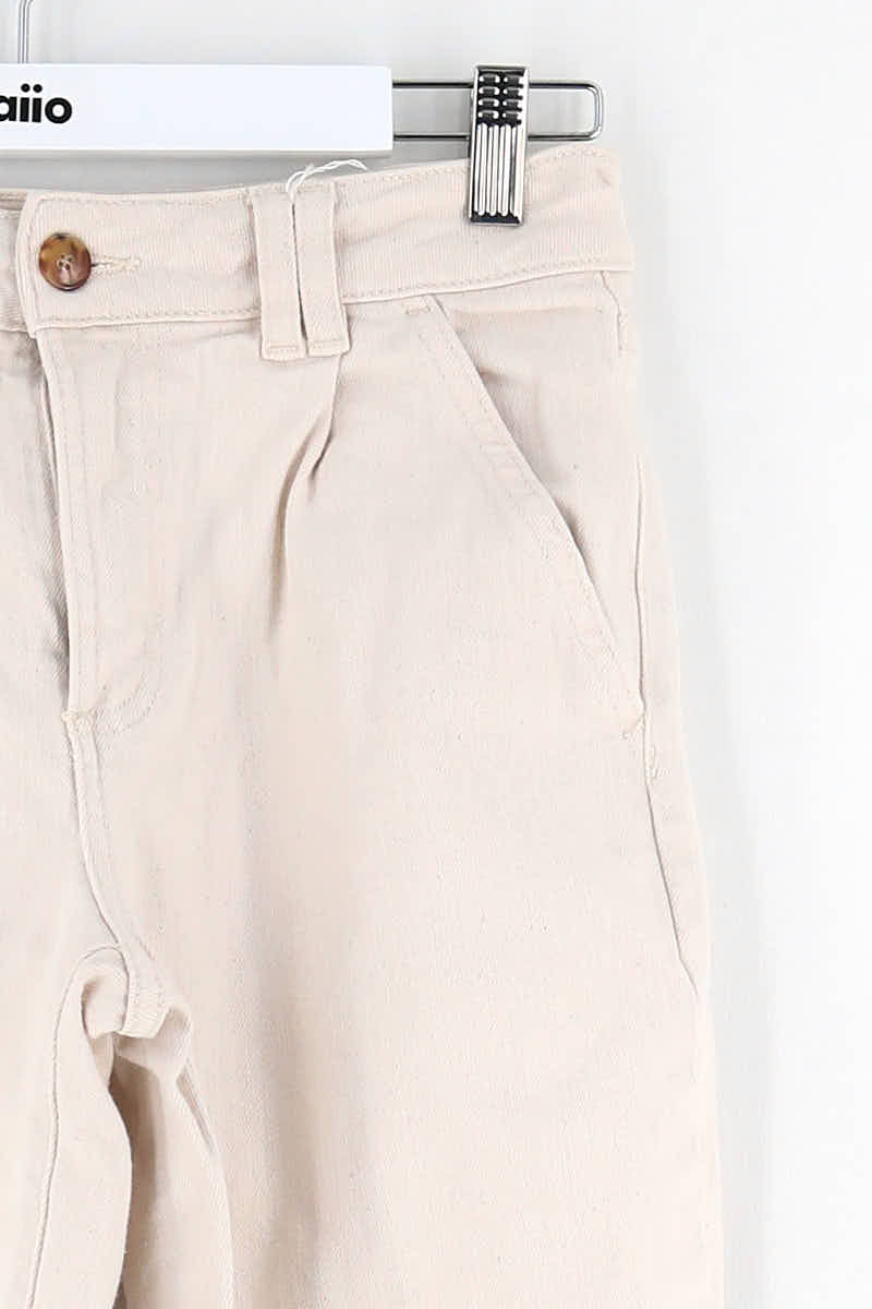 - Straight-leg jeans
- 5 pockets
- Straight cut
- Faded effect SEZANE - Seconde main Beige