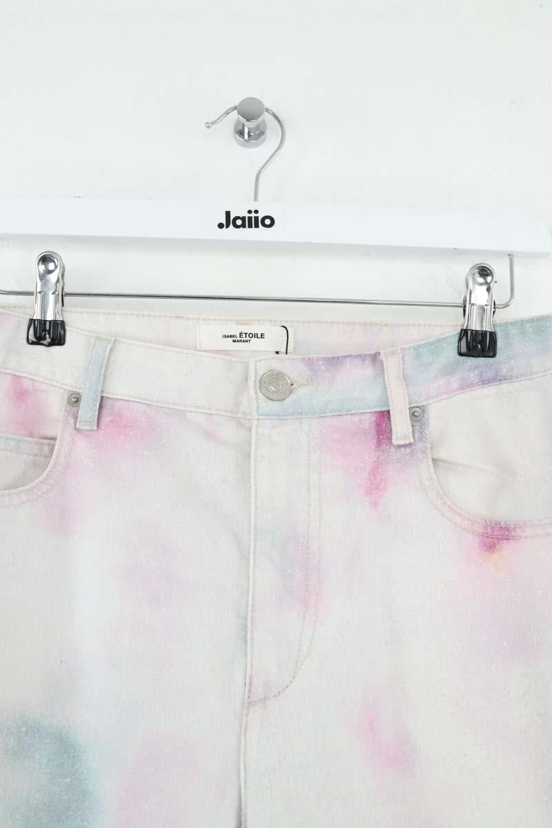 - Straight-leg jeans
- 5 pockets
- Straight cut
- Faded effect ISABEL MARANT ÉTOILE - SECONDE MAIN Multicolored