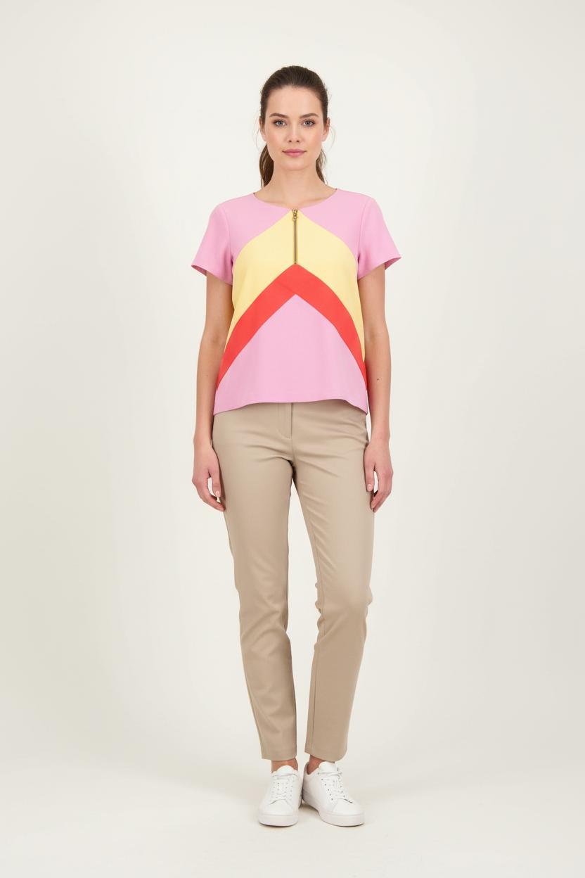 Blouse TARA JARMON - Seconde Main Multicolored