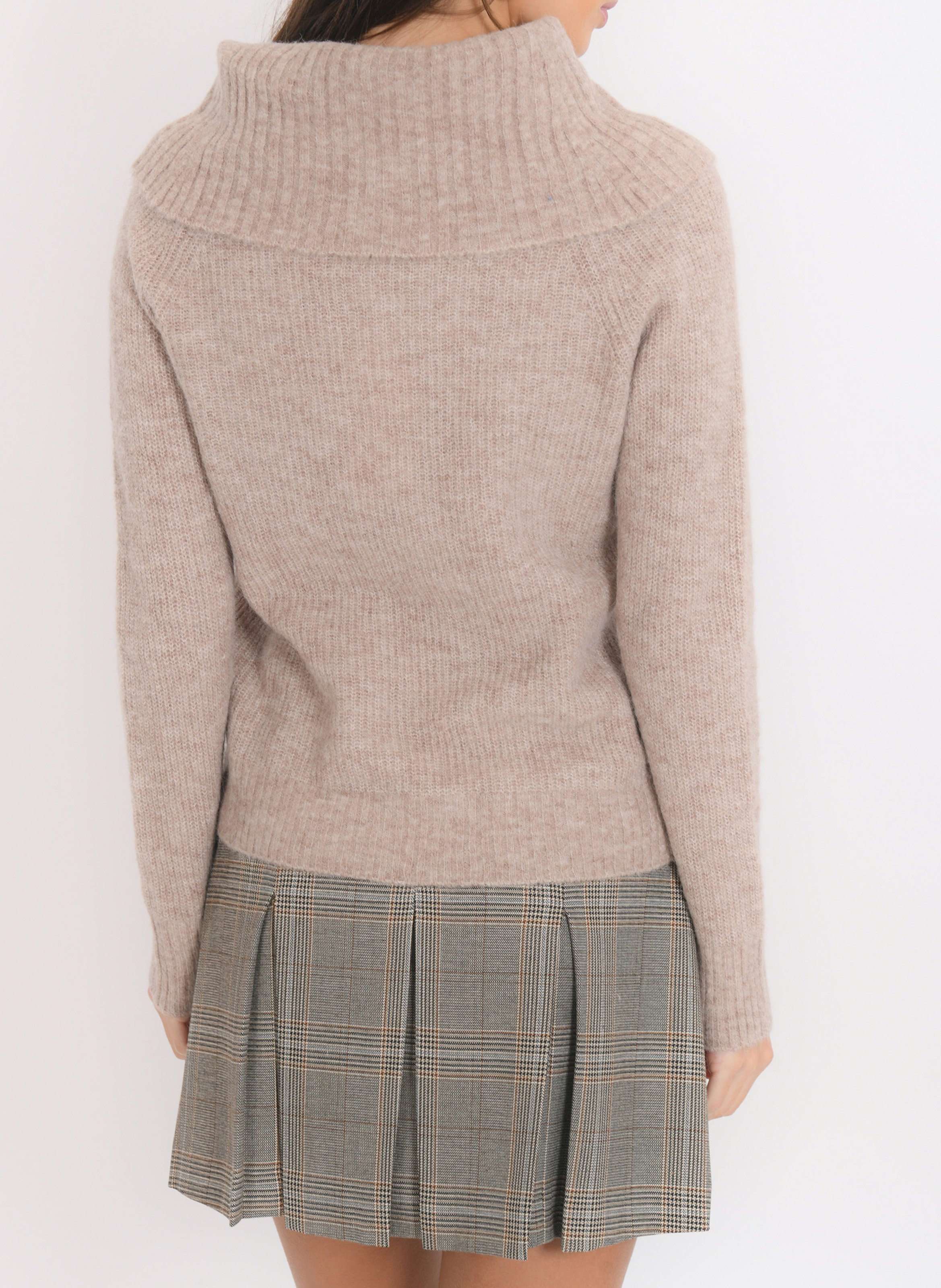 Rolli aus Wollmix KOOKAI Beige