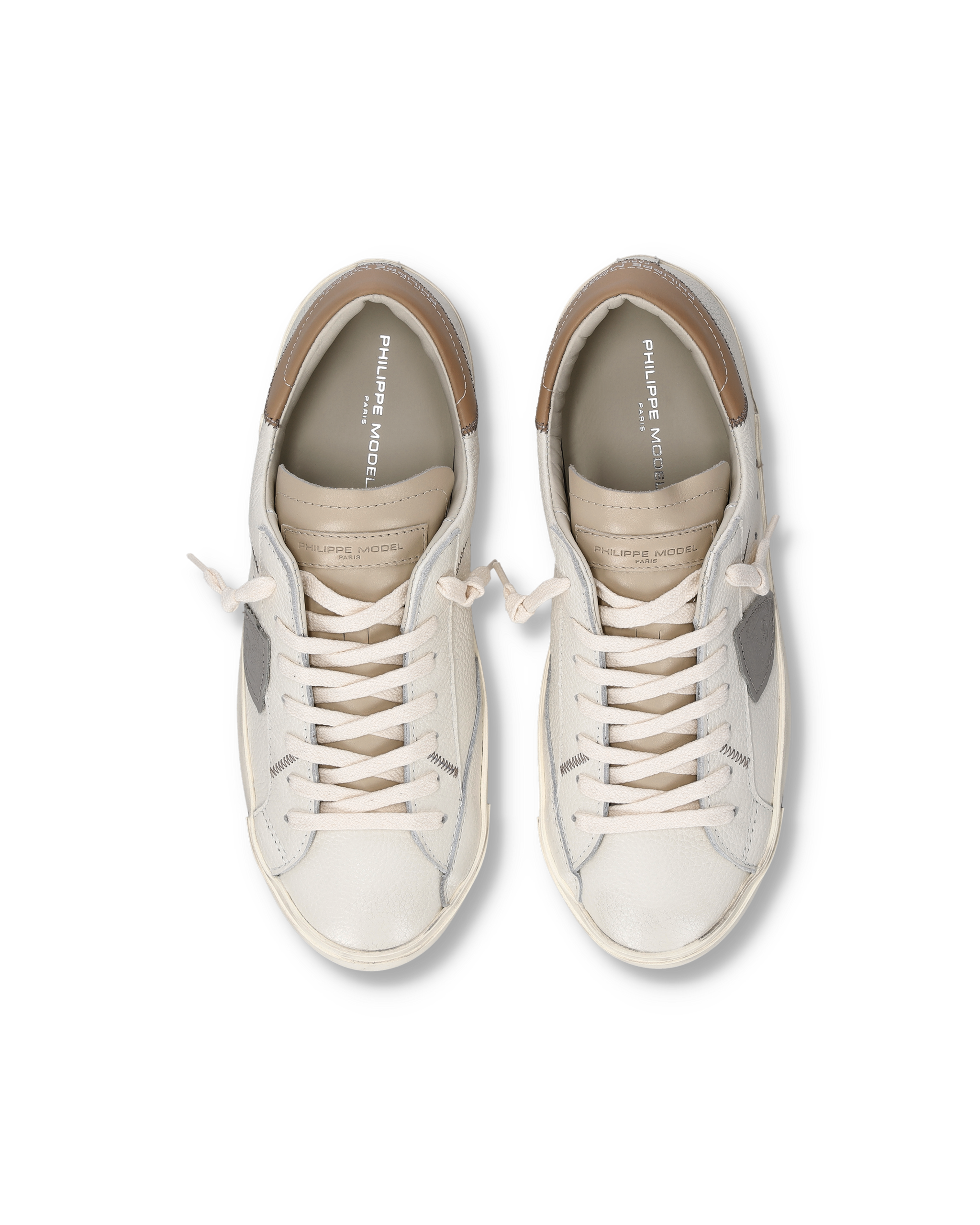 Tennis sneakers. PHILIPPE MODEL Brown