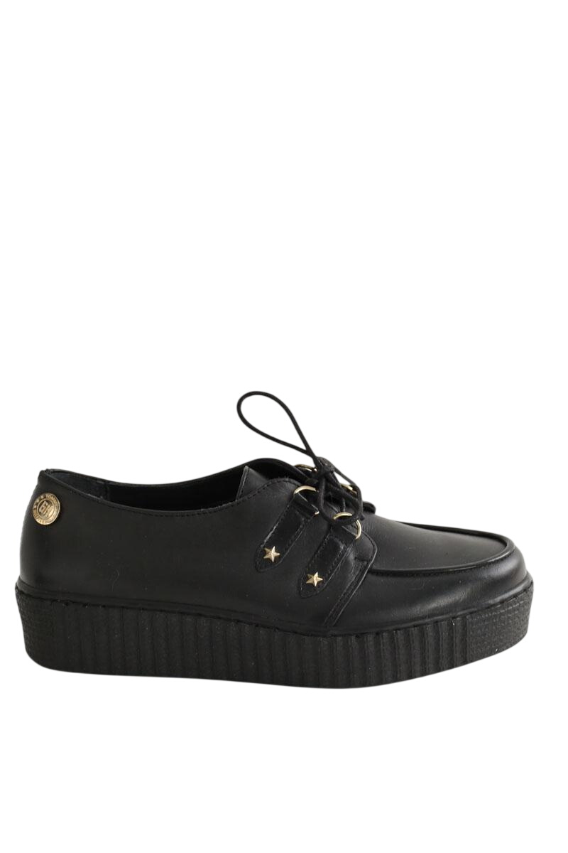 Moccasins TOMMY HILFIGER - SECONDE MAIN Black