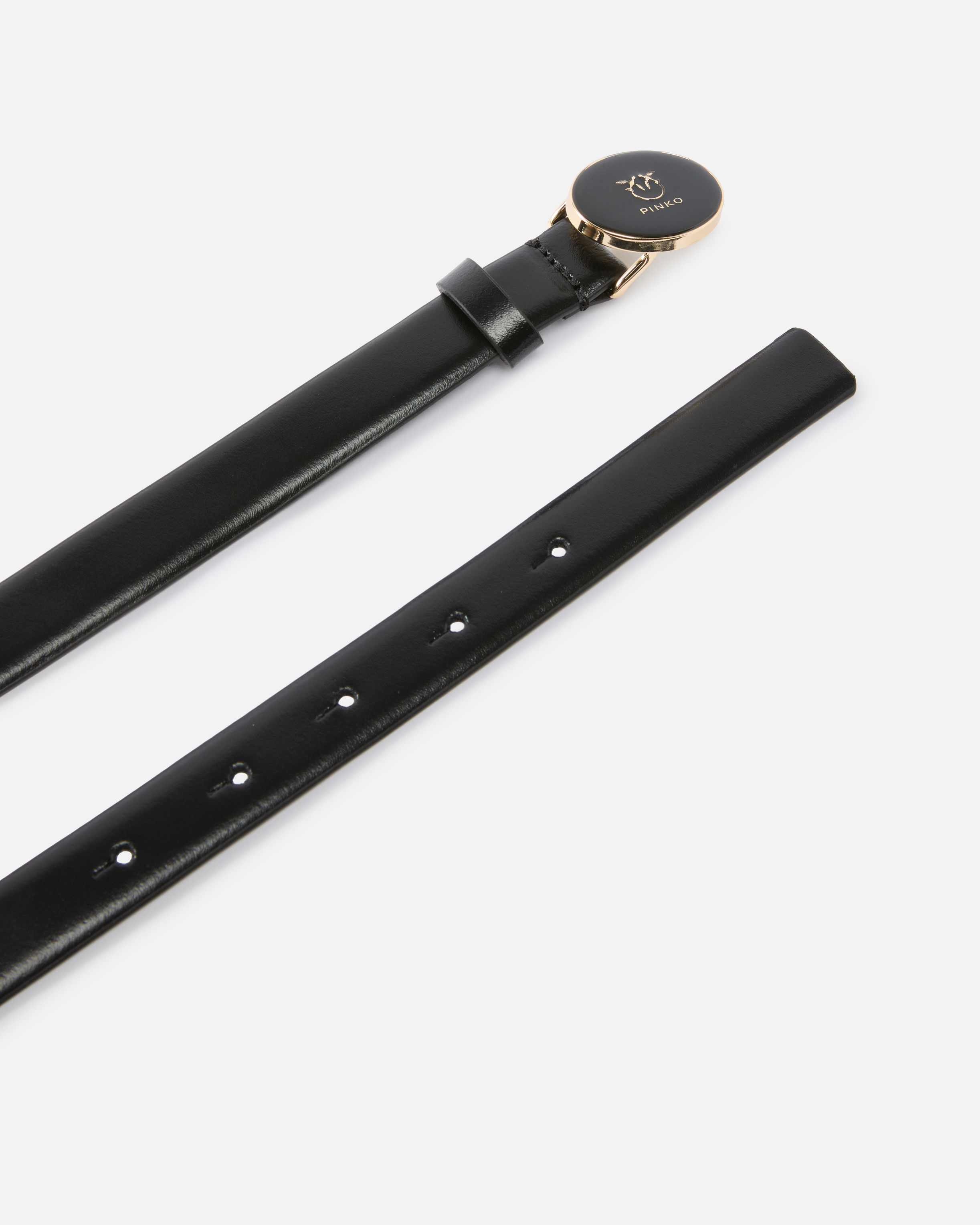 Belt with love birds logo 2 cm PINKO Multicolored