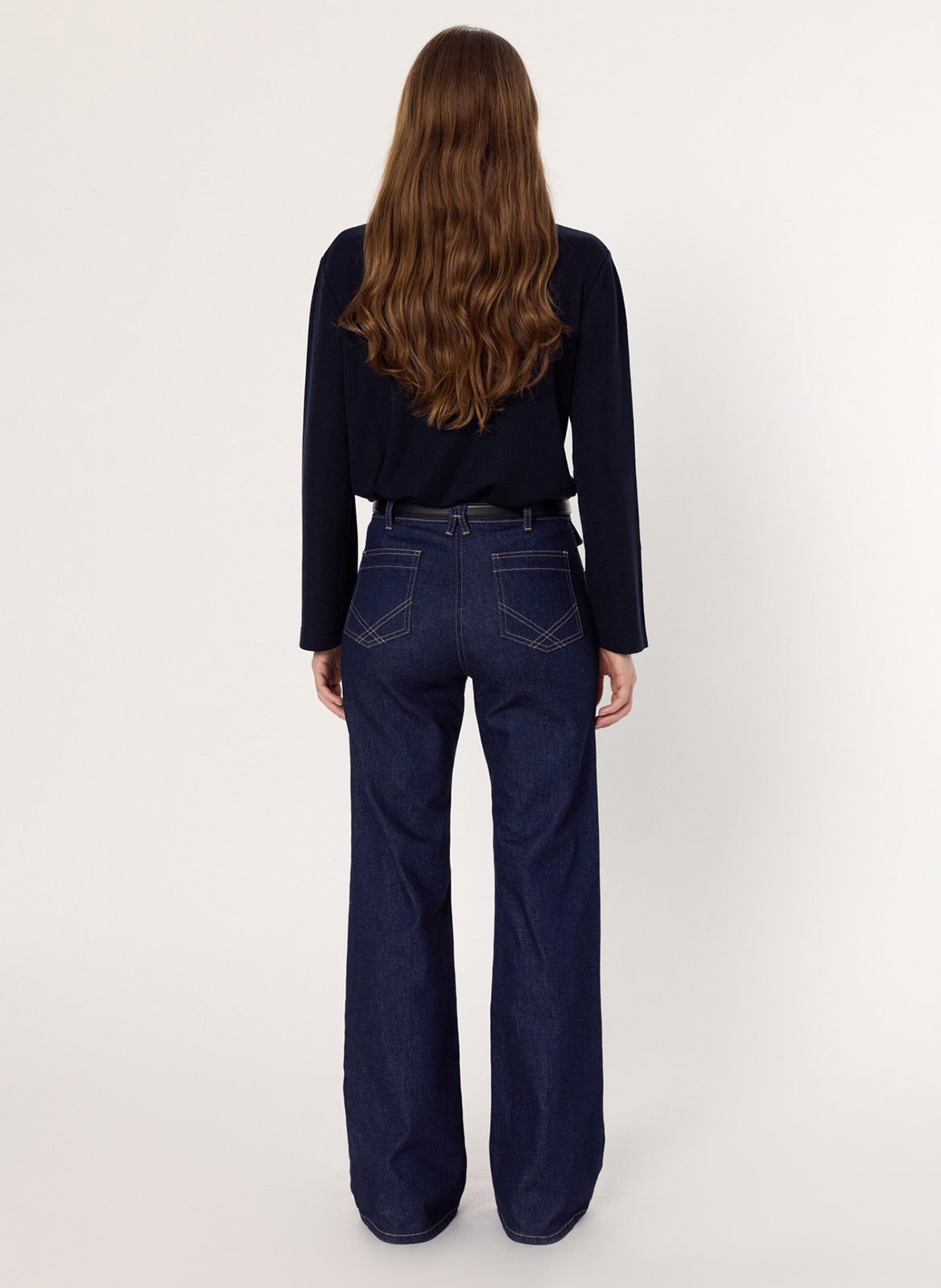Faded flared jeans GERARD DAREL Blue