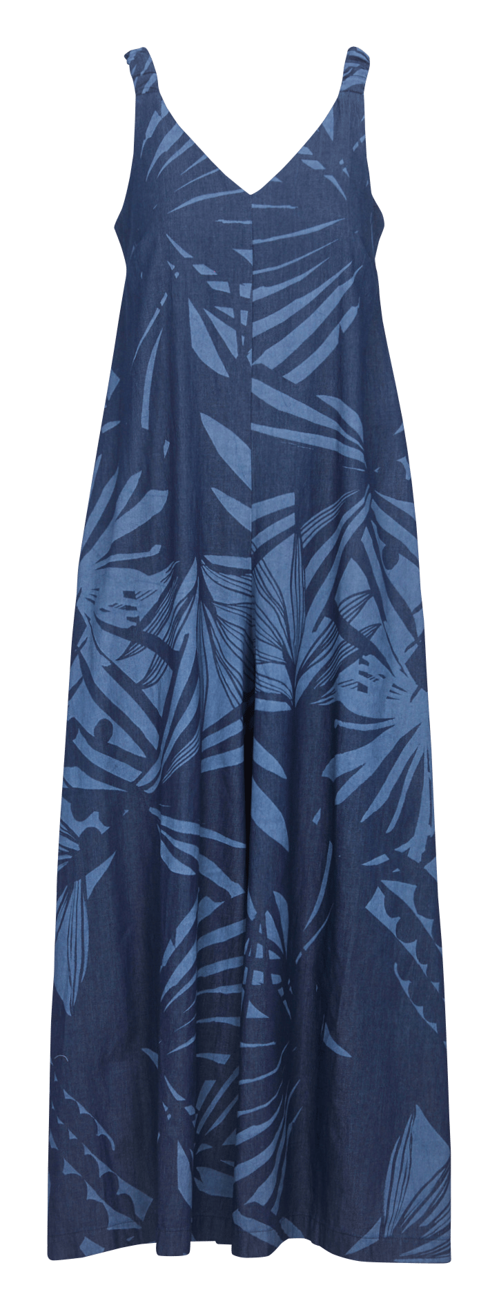 Combinaison col V en cootn LA FEE MARABOUTEE Bleu