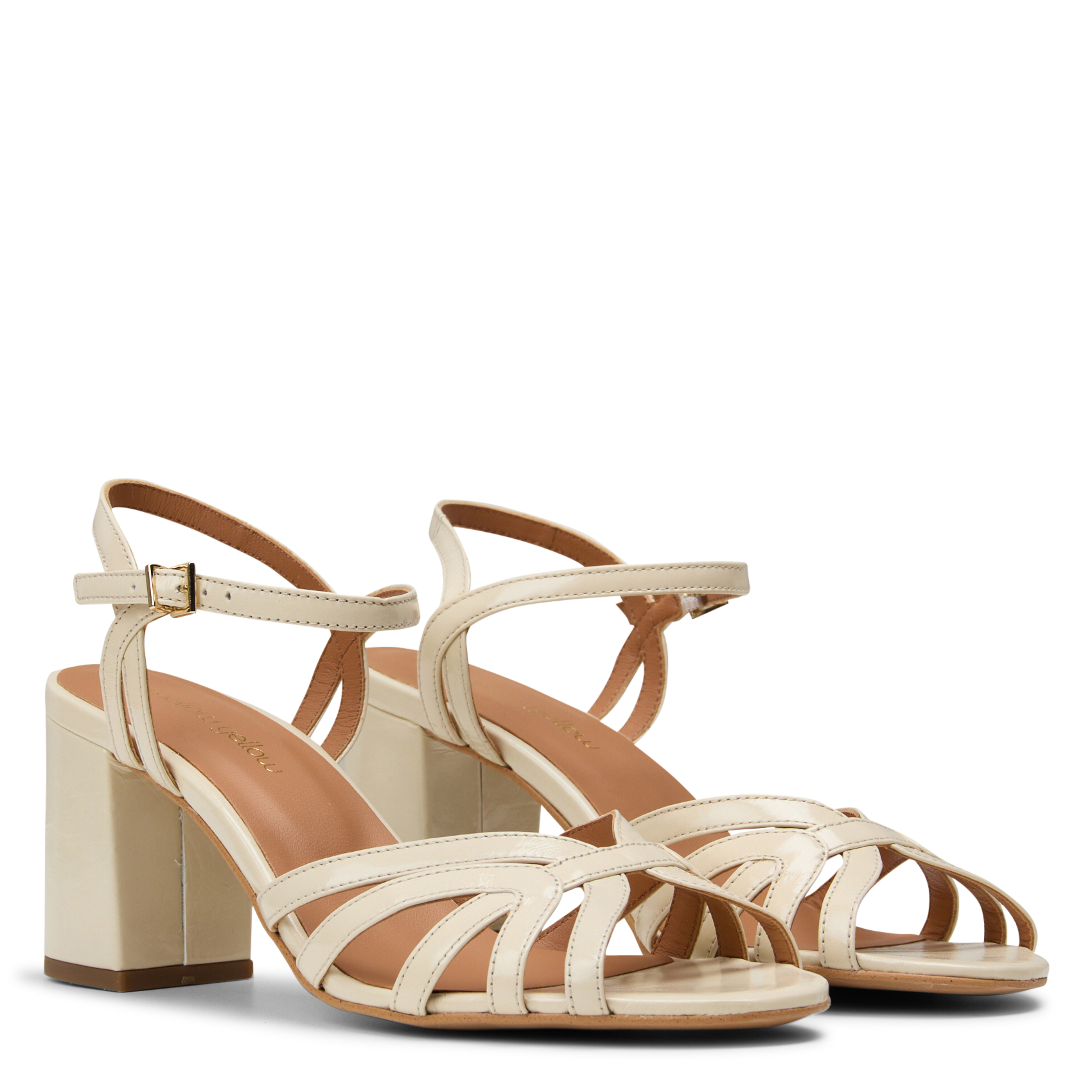 Caflo suede high sandals MELLOW YELLOW Beige