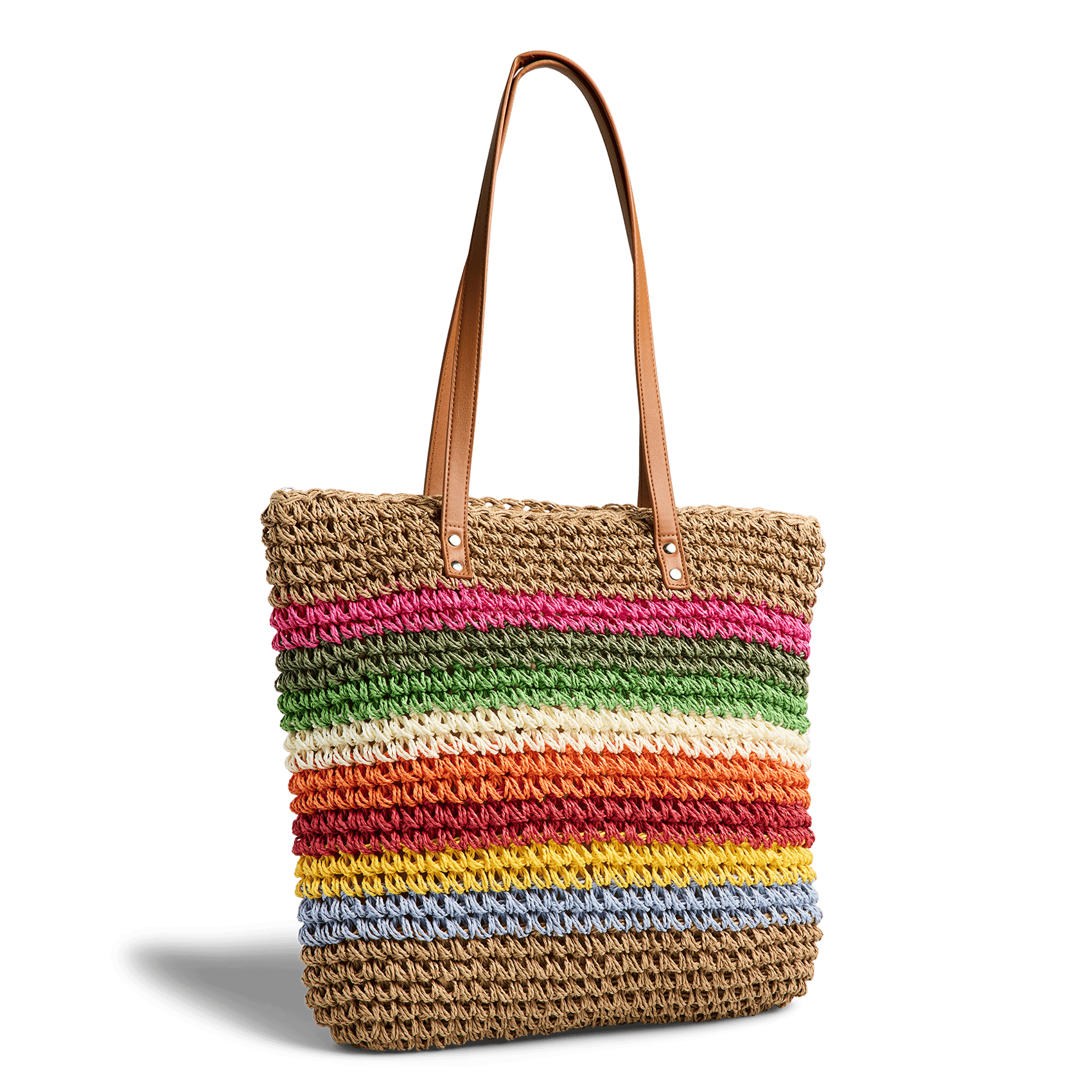 Strooien tas PIECES Groen