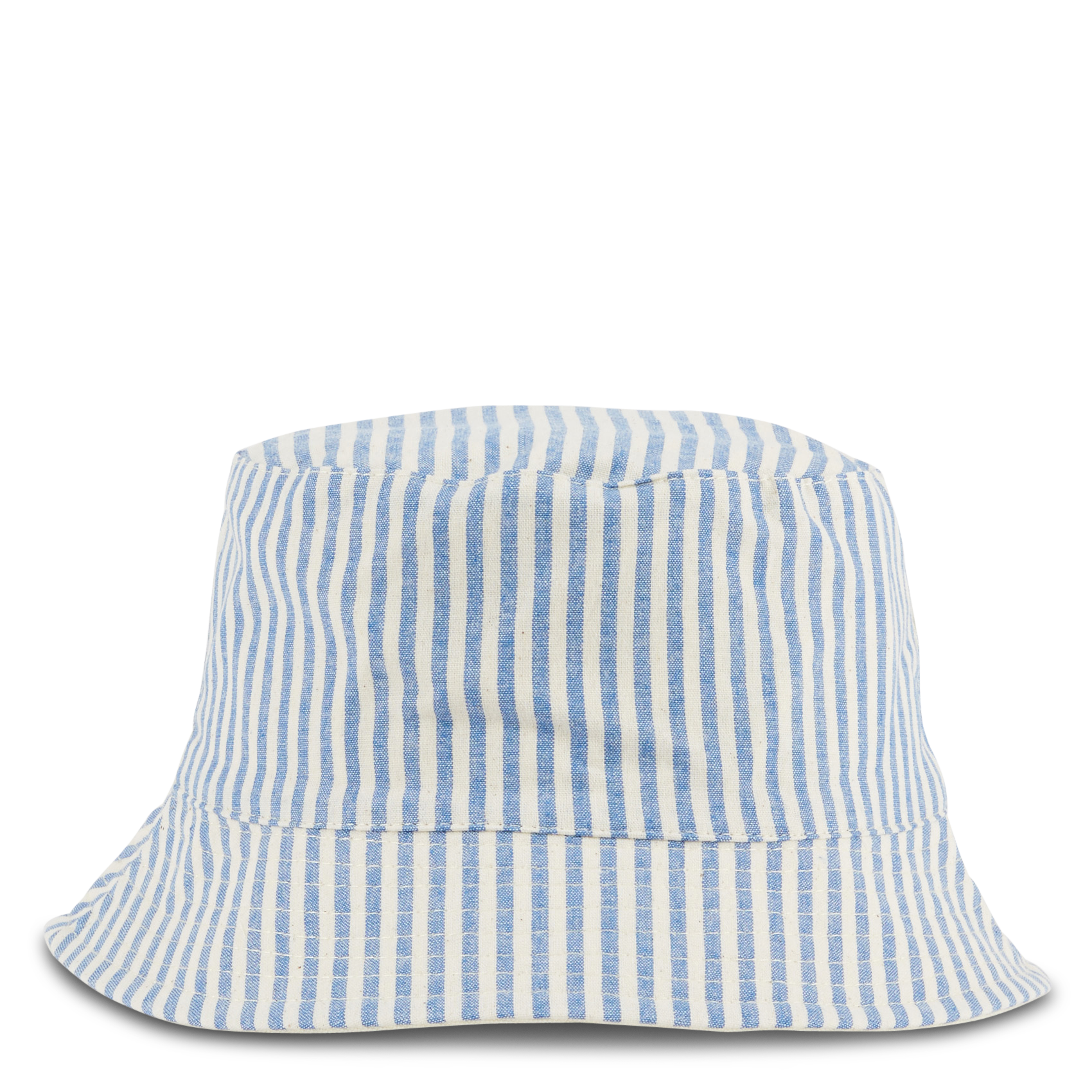 Gestreept, katoenen bobhoedje AU PRINTEMPS PARIS Veelkleurig