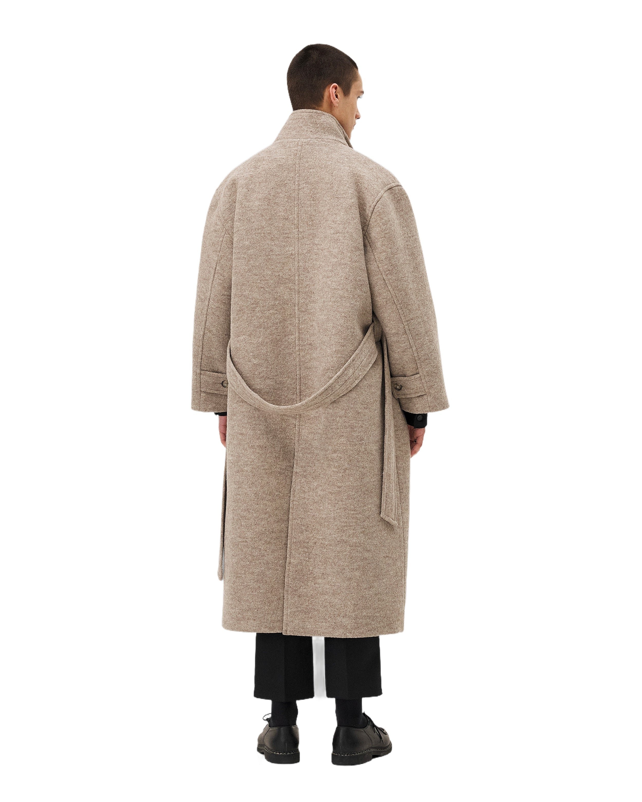 Oversized coat HERA SAND Noyoco Beige