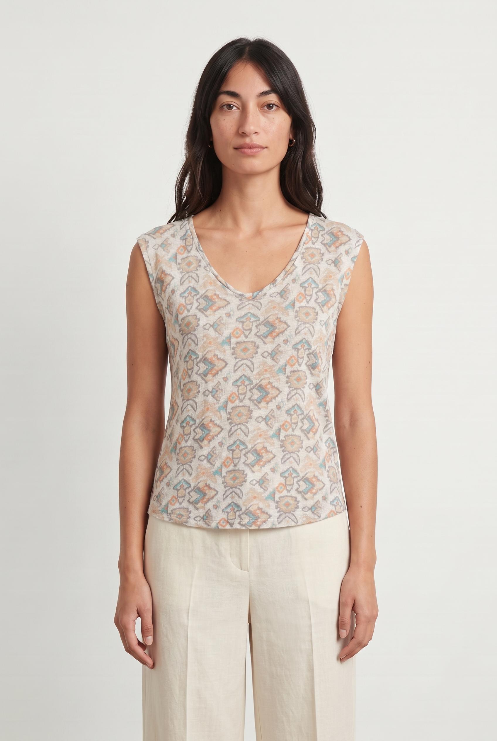 Top & tank top COMPTOIR DES COTONNIERS - Seconde main Multicolored