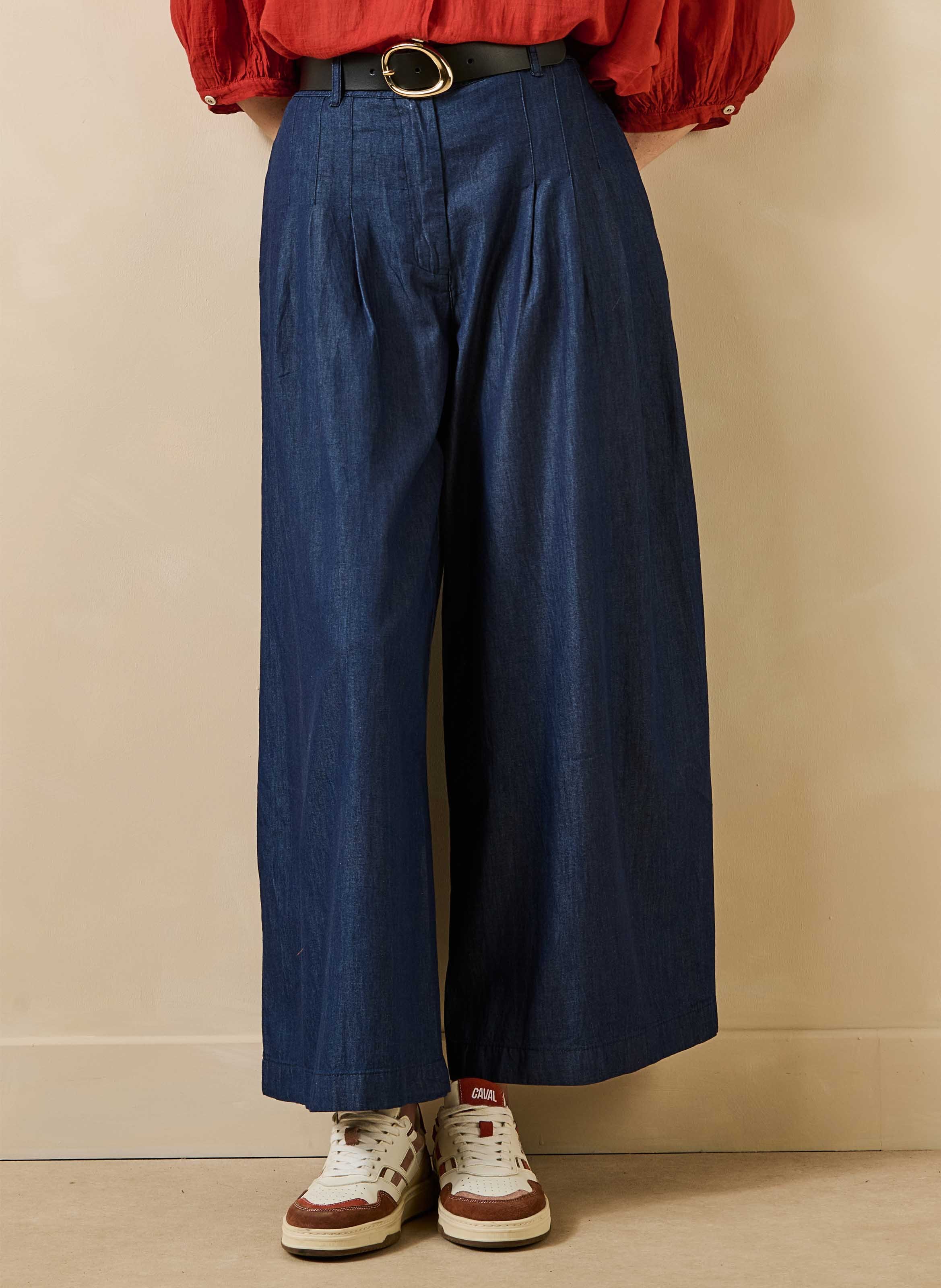 Pantalon 7/8ème en coton LA FEE MARABOUTEE