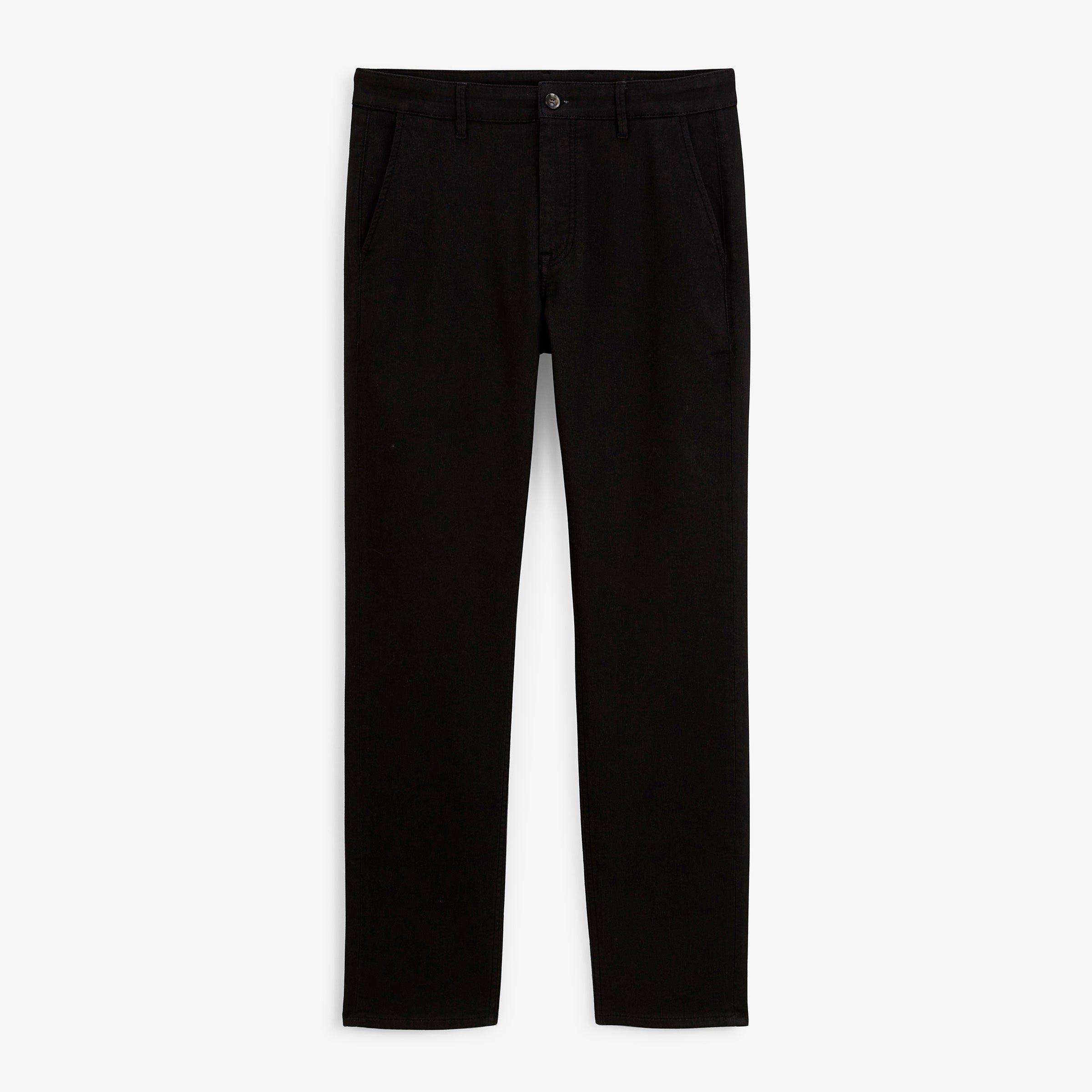Comfort fit cotton trousers SERGE BLANCO Black