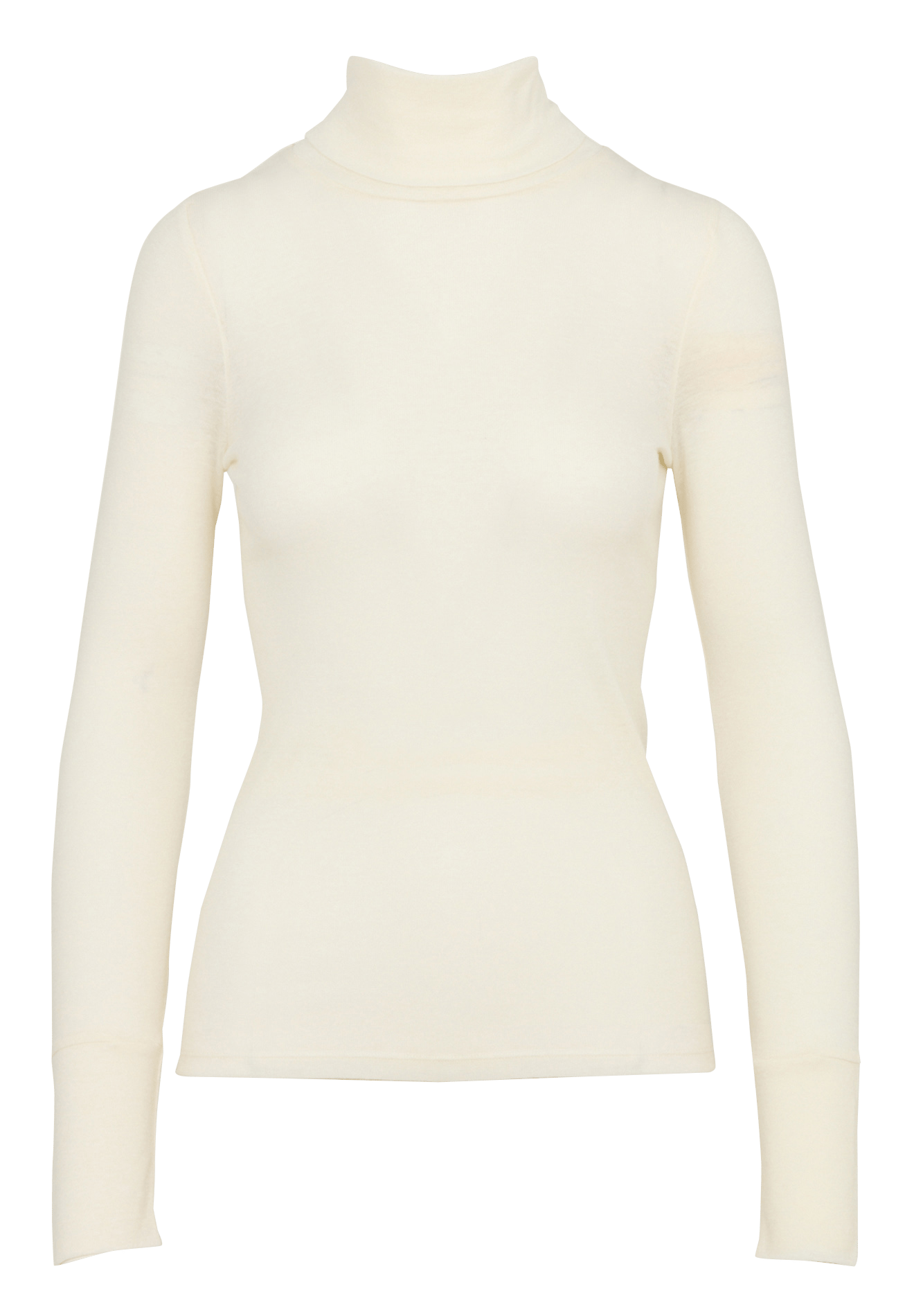 Lange mouwen coltrui T-shirt COTELAC ACOTE Beige