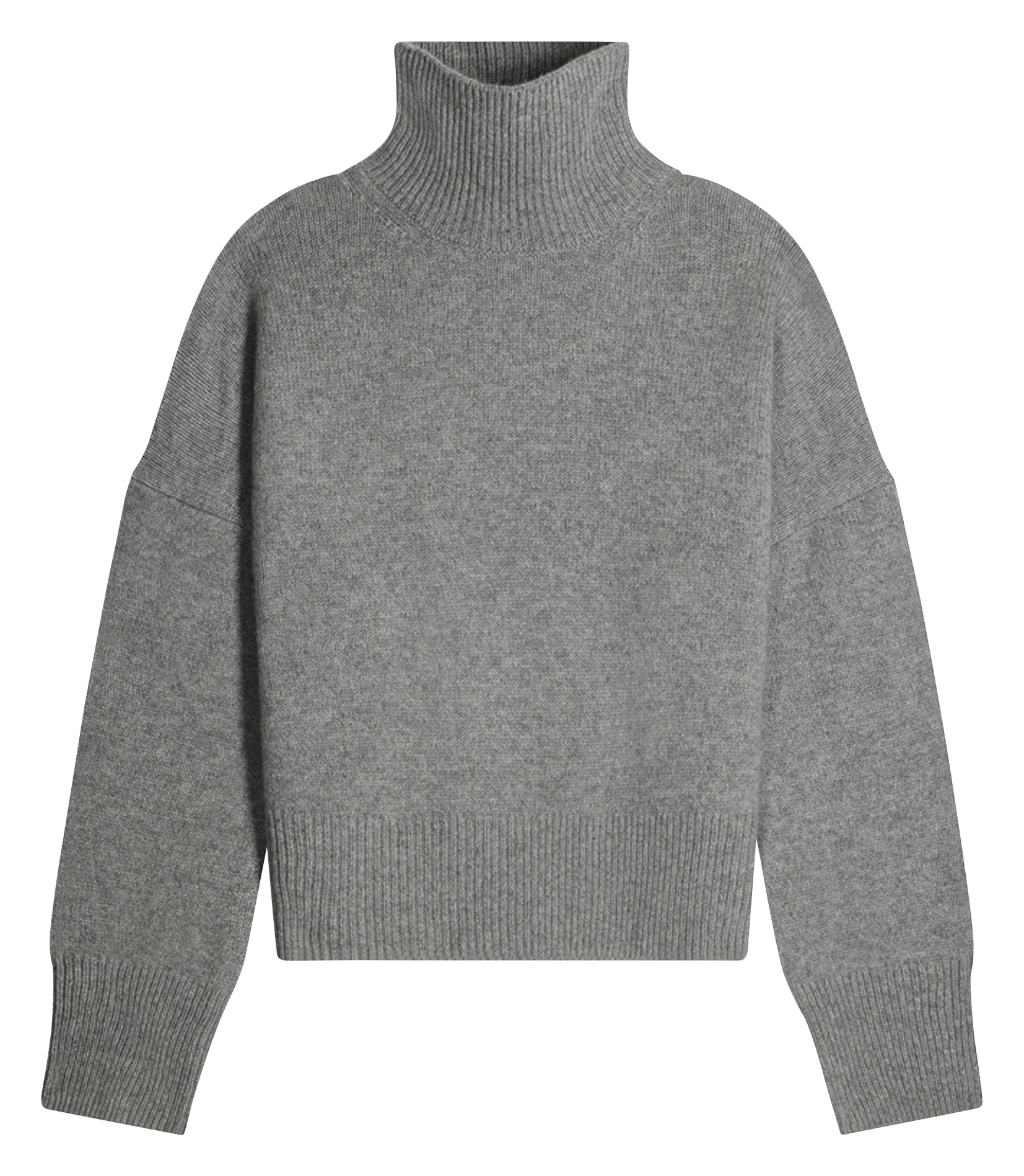 Loose-fit high-neck cashmere sweater VANESSA BRUNO Grey