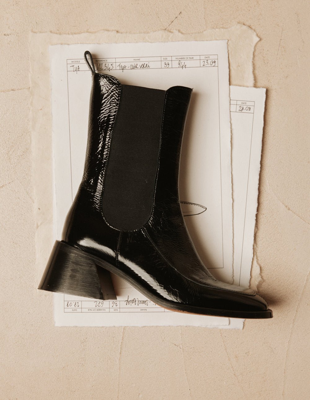 Bottines à talons ODAJE Noir