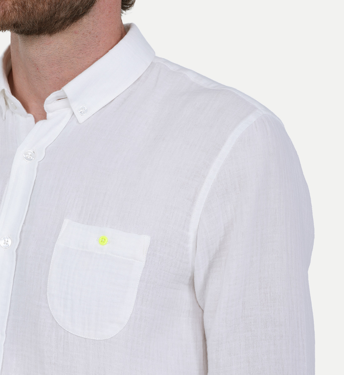 Cotton gauze shirt GILI'S White