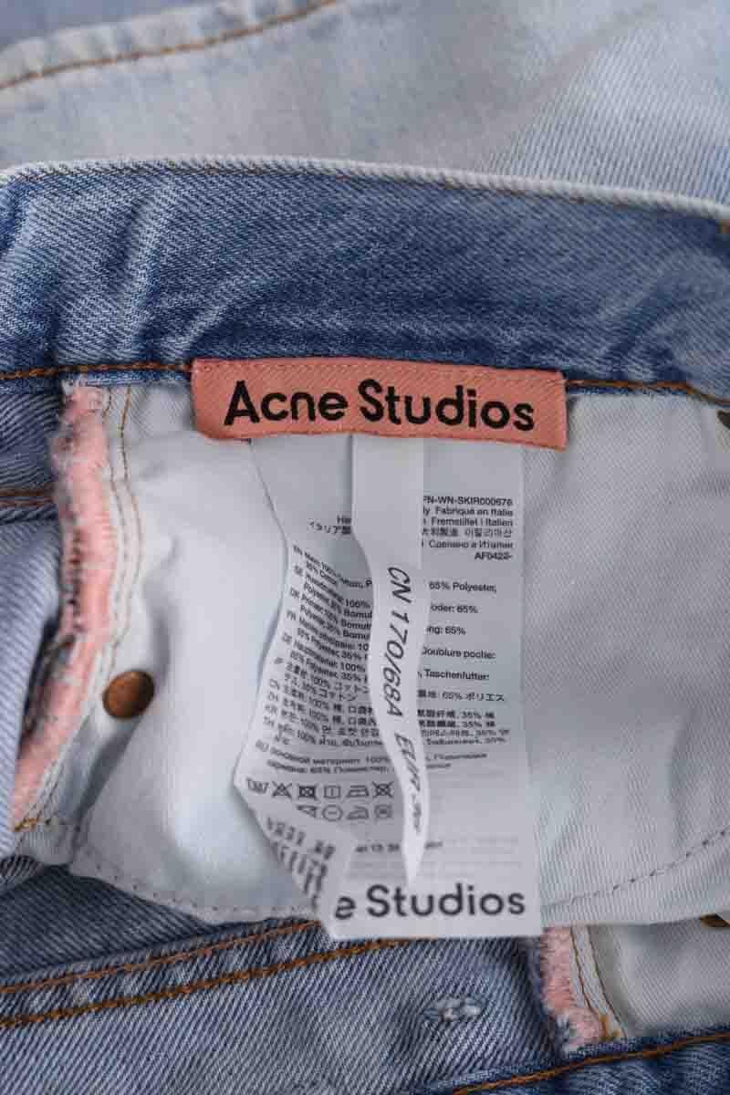 Mini skirt ACNE STUDIOS - Seconde Main Blue