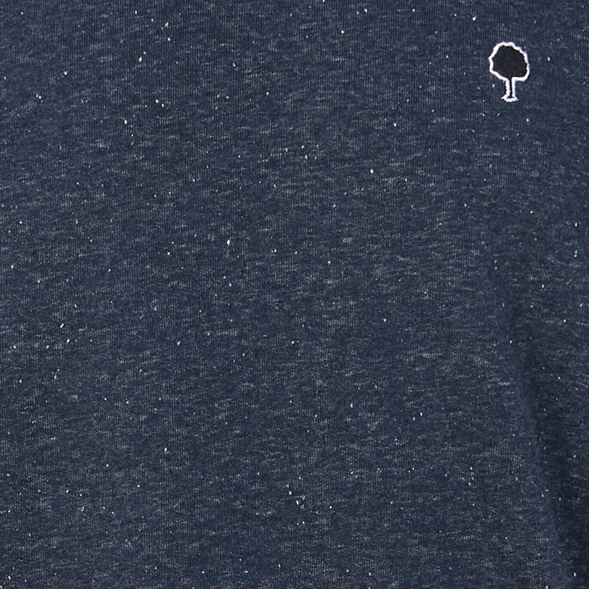 Round-neck regular-fit marled sweatshirt FAGUO Blue