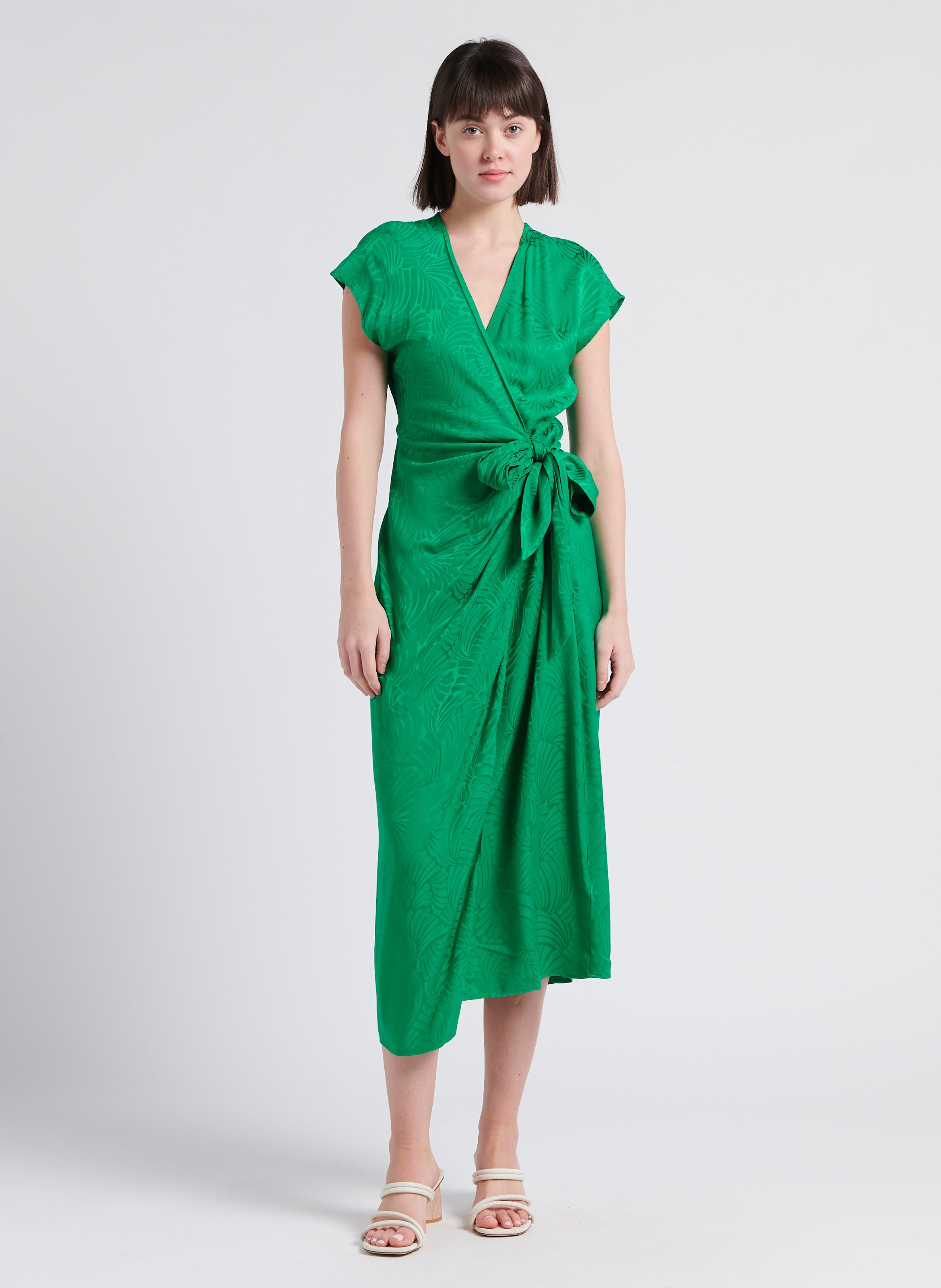 Jacquard shop vert dresses