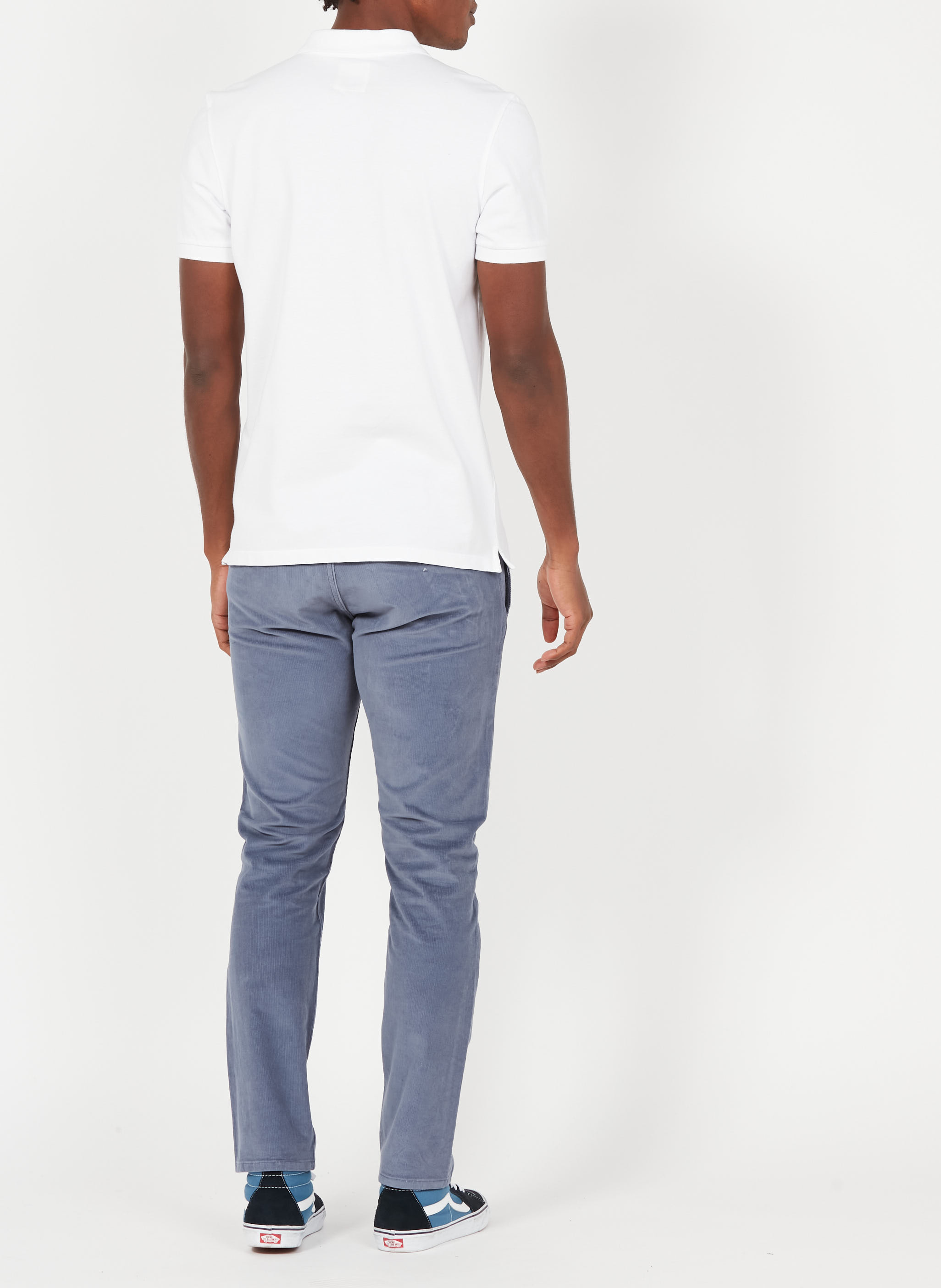 Polo regular-fit brodé en coton piqué MARC O'POLO Blanc