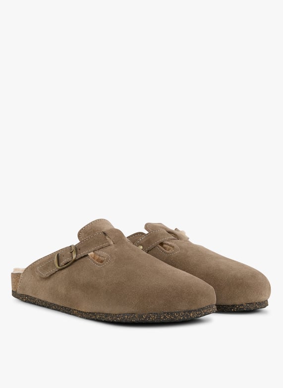 Taupe clogs sales