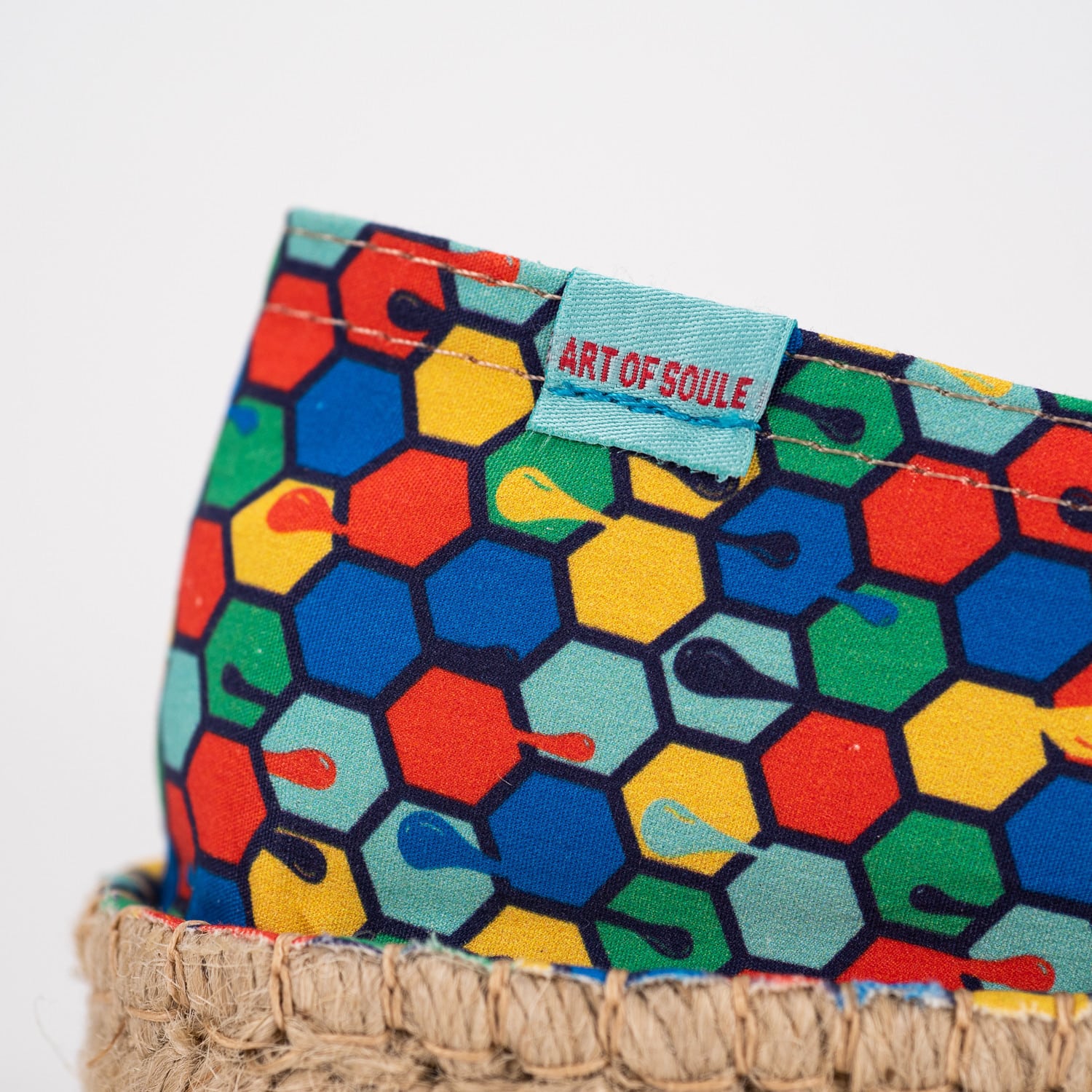 Printed espadrilles ART OF SOULE Red