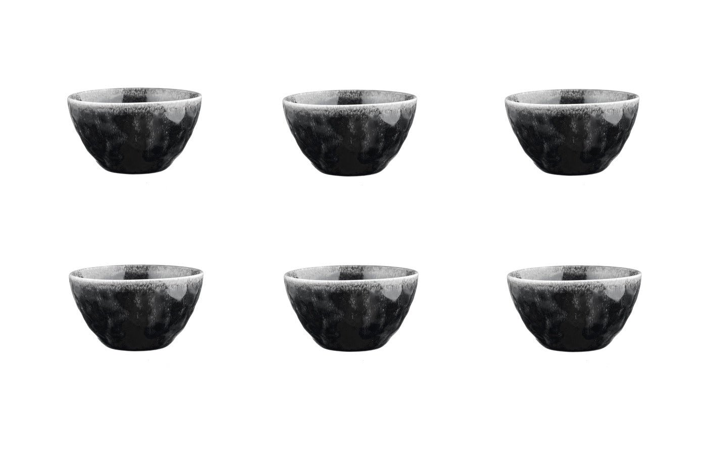 MOON - 6-piece bowl set BJORN Black