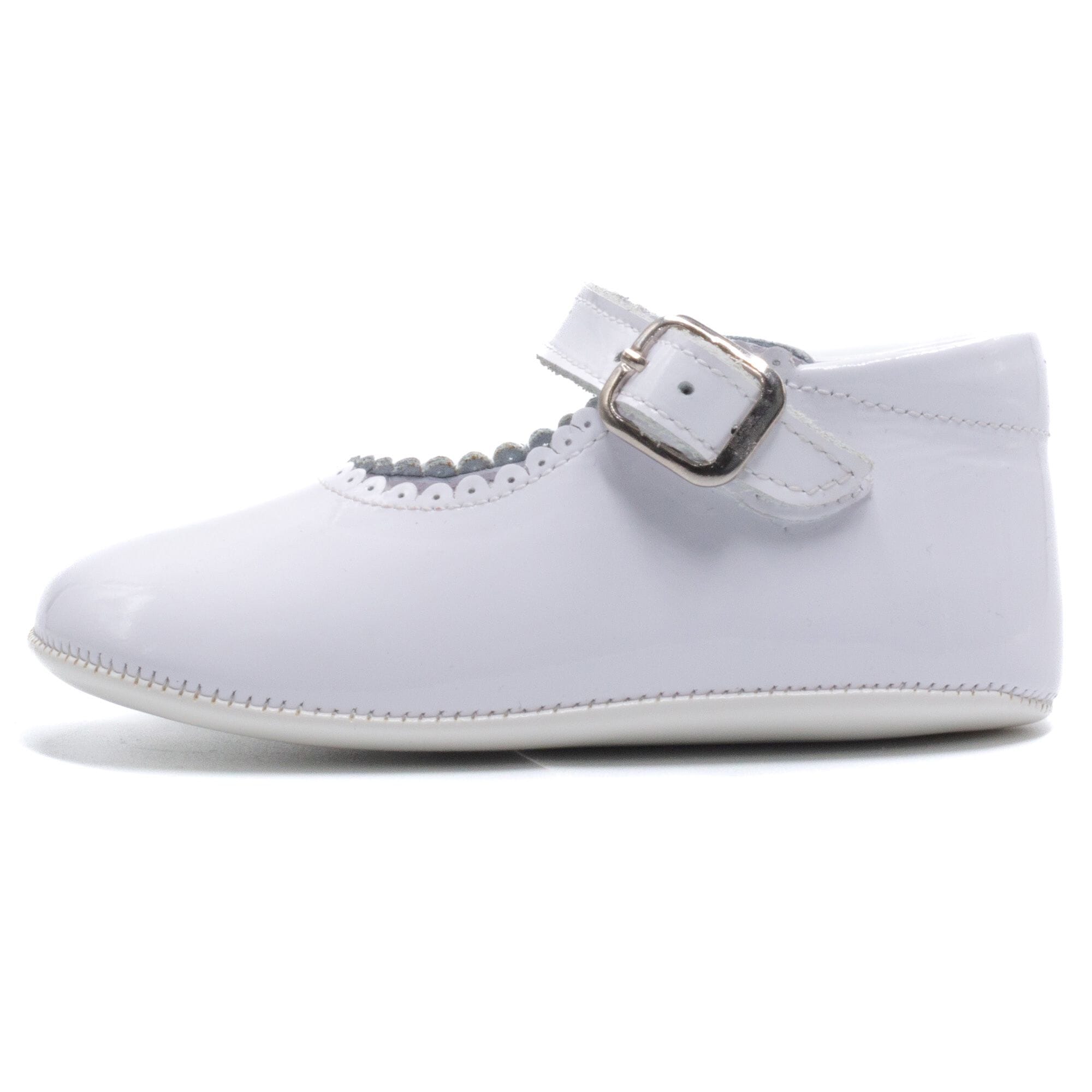 Girl's ballet slipper Boni & Sidonie White