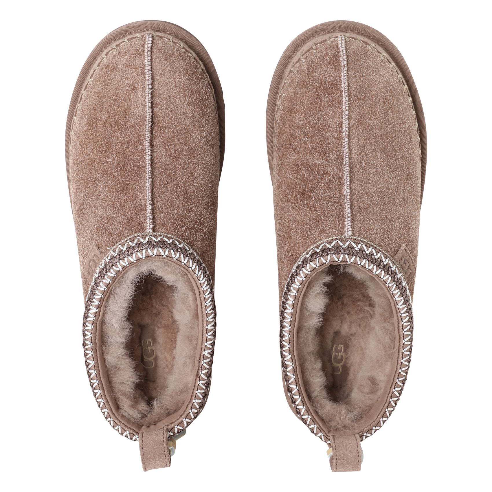 Sabot en cuir mélangé UGG Marron