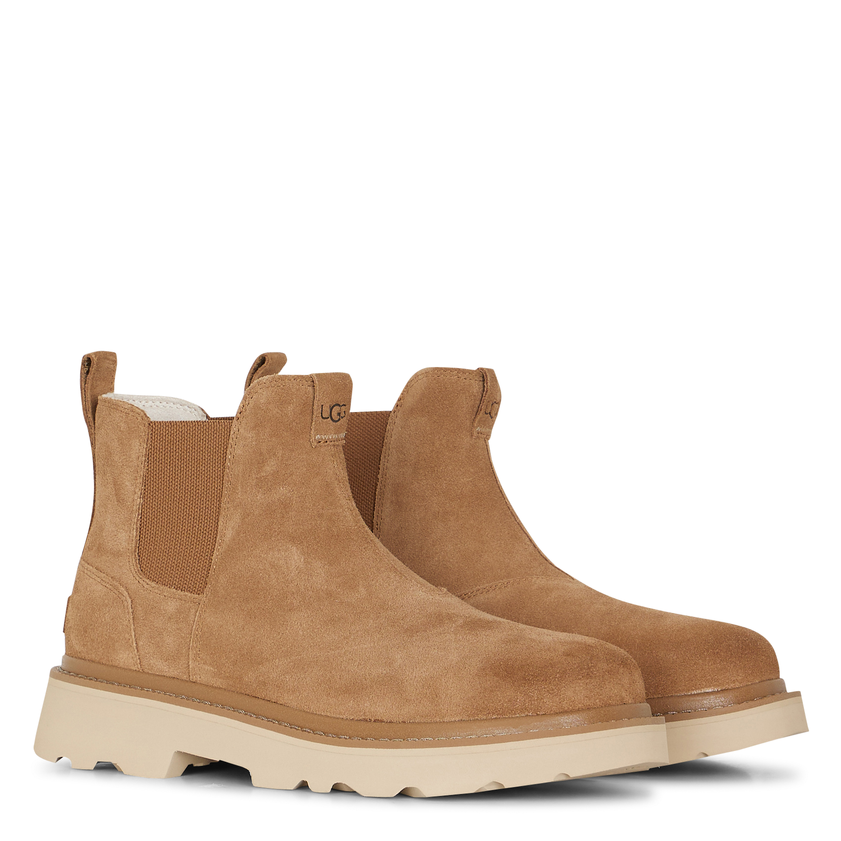 Boots en cuir UGG Marron