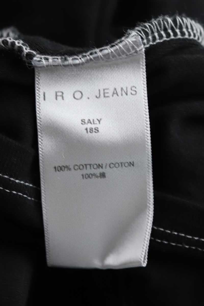 Sleeveless cotton top IRO - Seconde Main Black