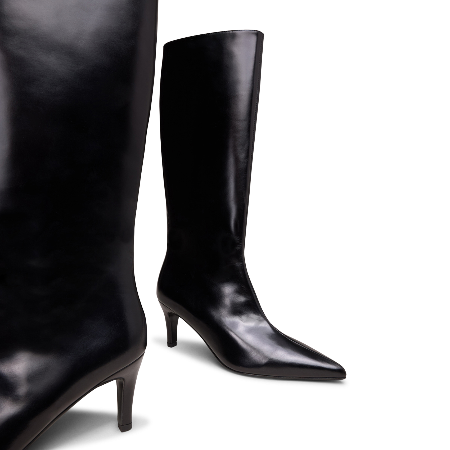 Ary leather boots JONAK Black