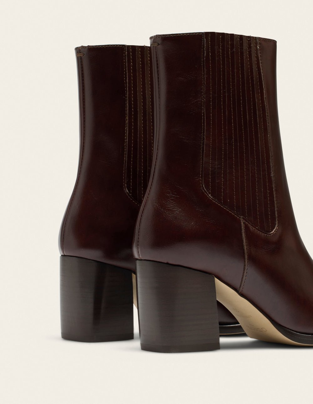 Ankle boots with heel ODAJE EX. M.MOUSTACHE Brown