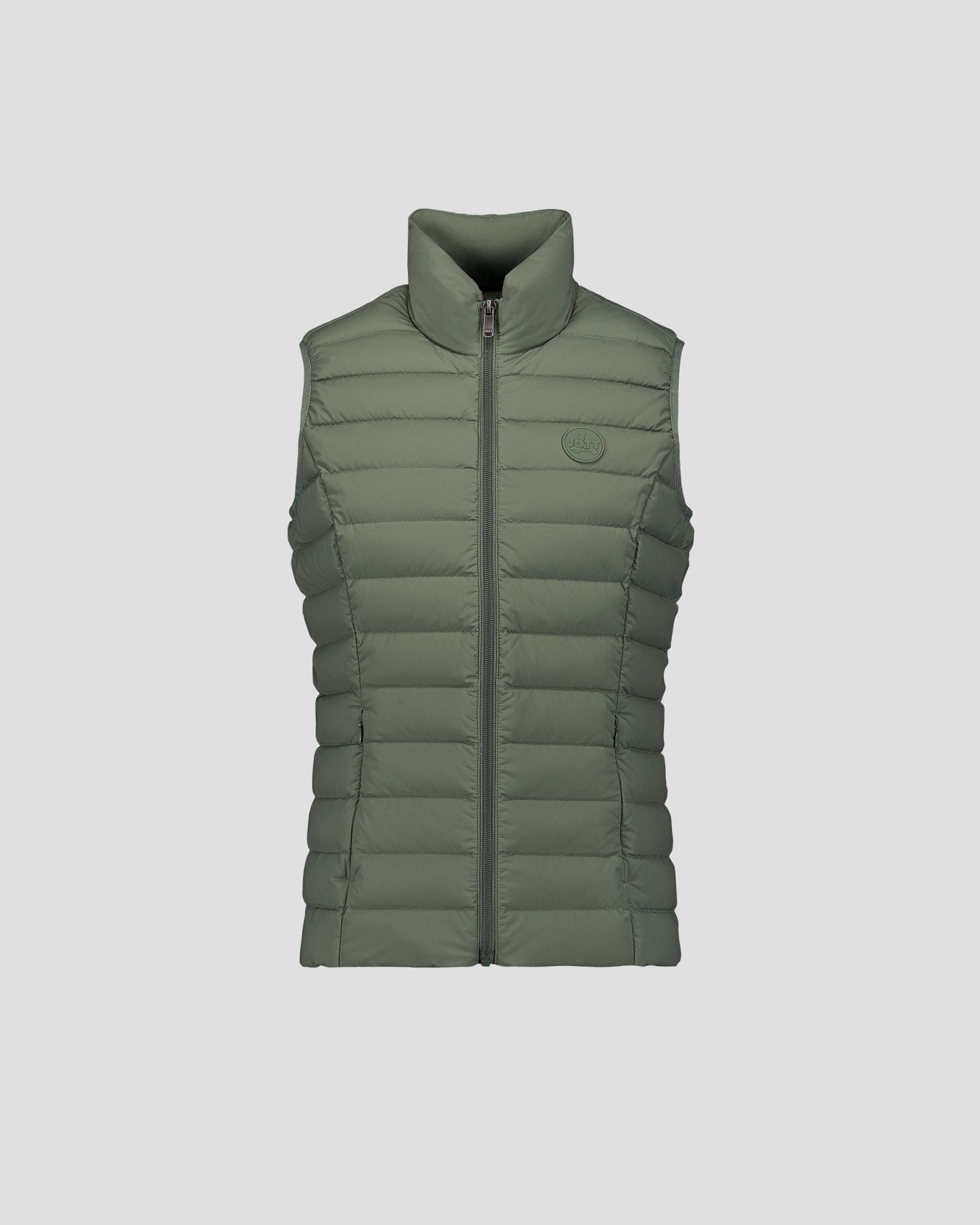 Stretch sleeveless down jacket Grenada JOTT Green