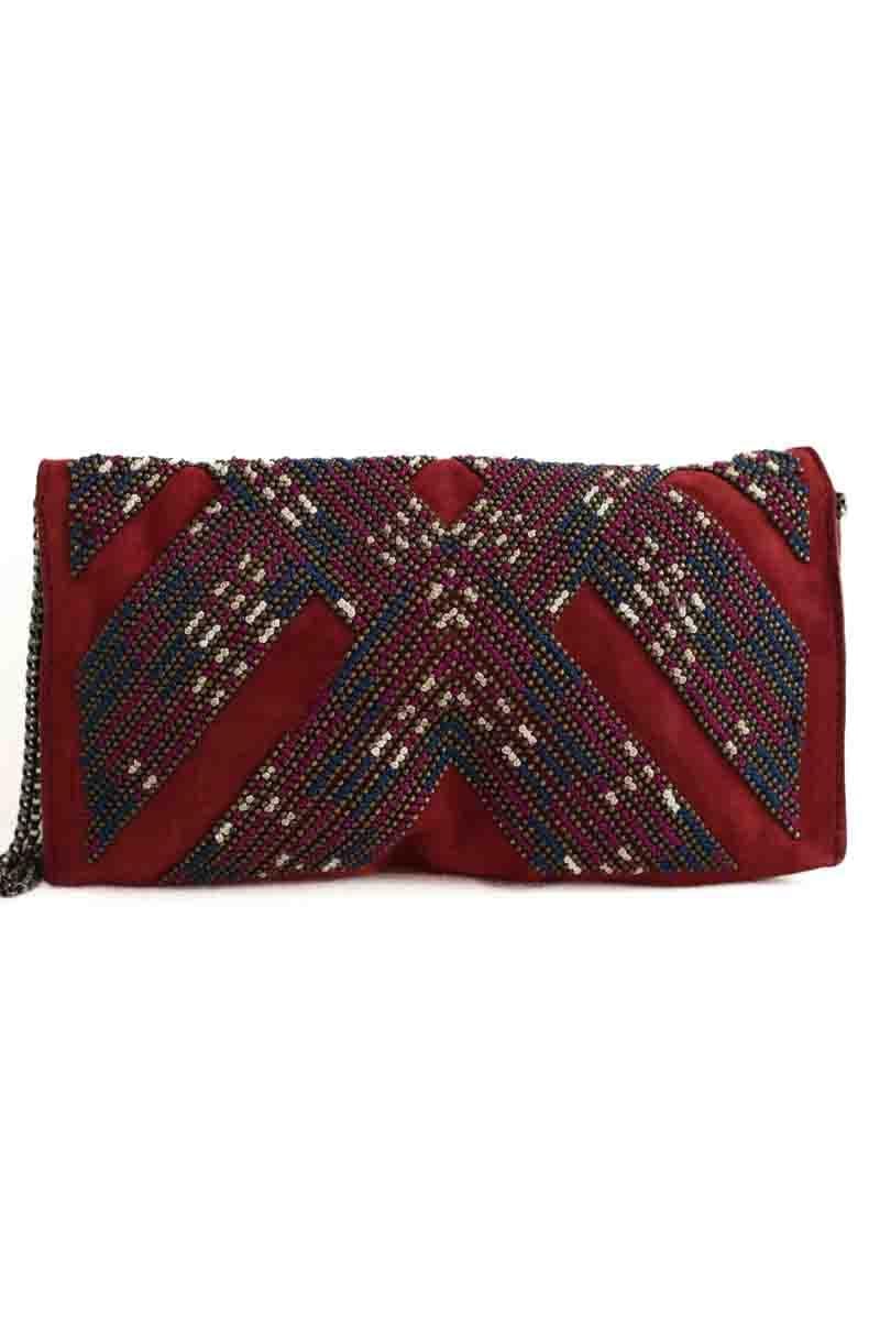Pochette ISABEL MARANT - Seconde Main Rouge