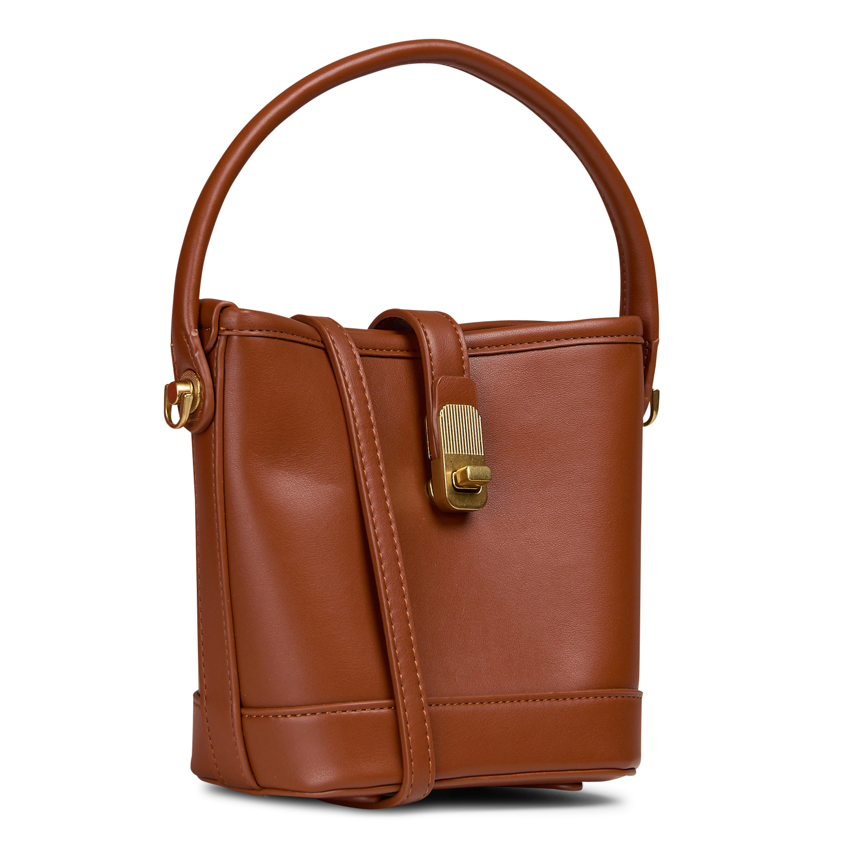 Bolso bombonera AU PRINTEMPS PARIS Marron