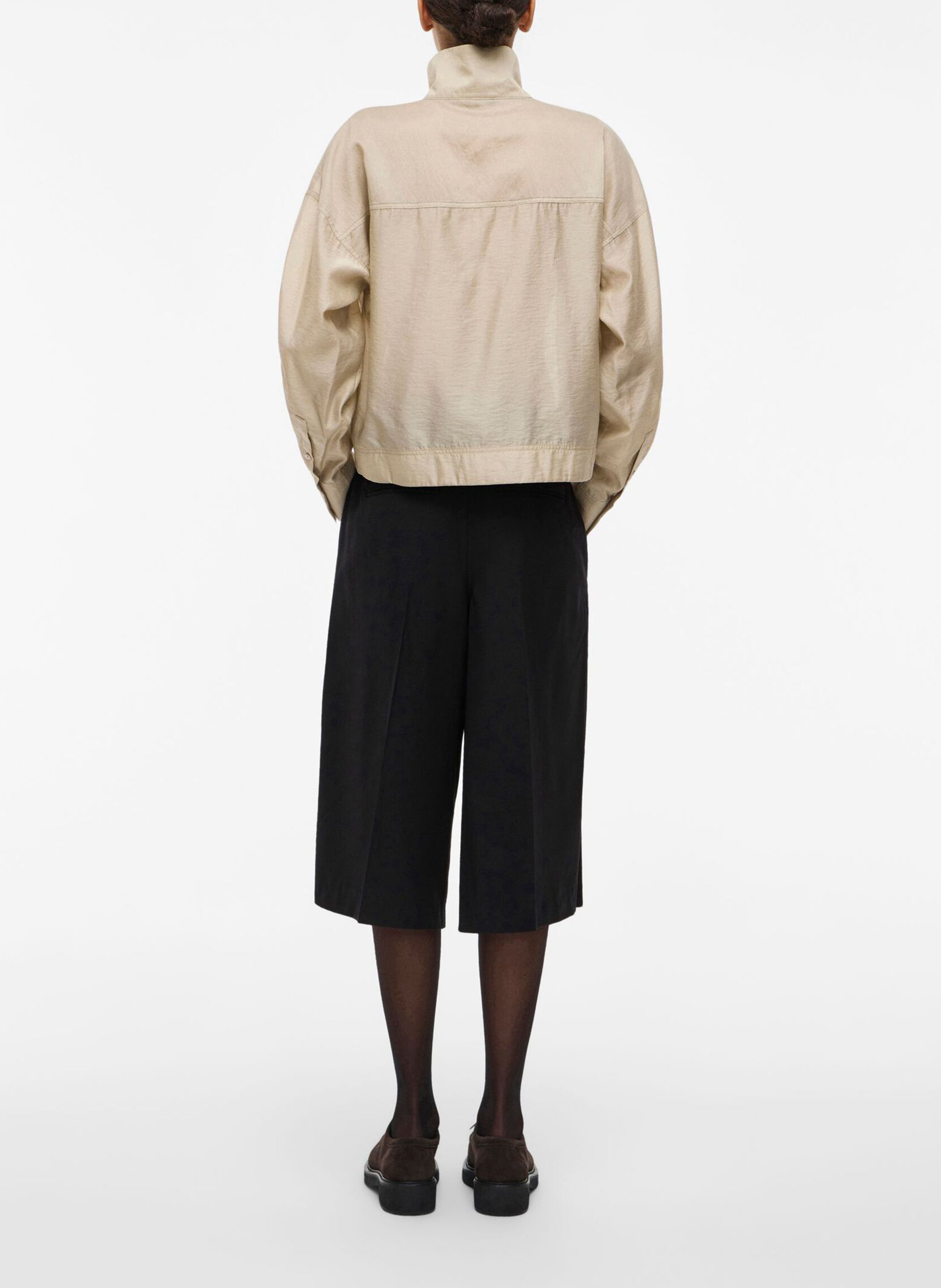 Straight Bermuda shorts ROUGE EDIT Grey