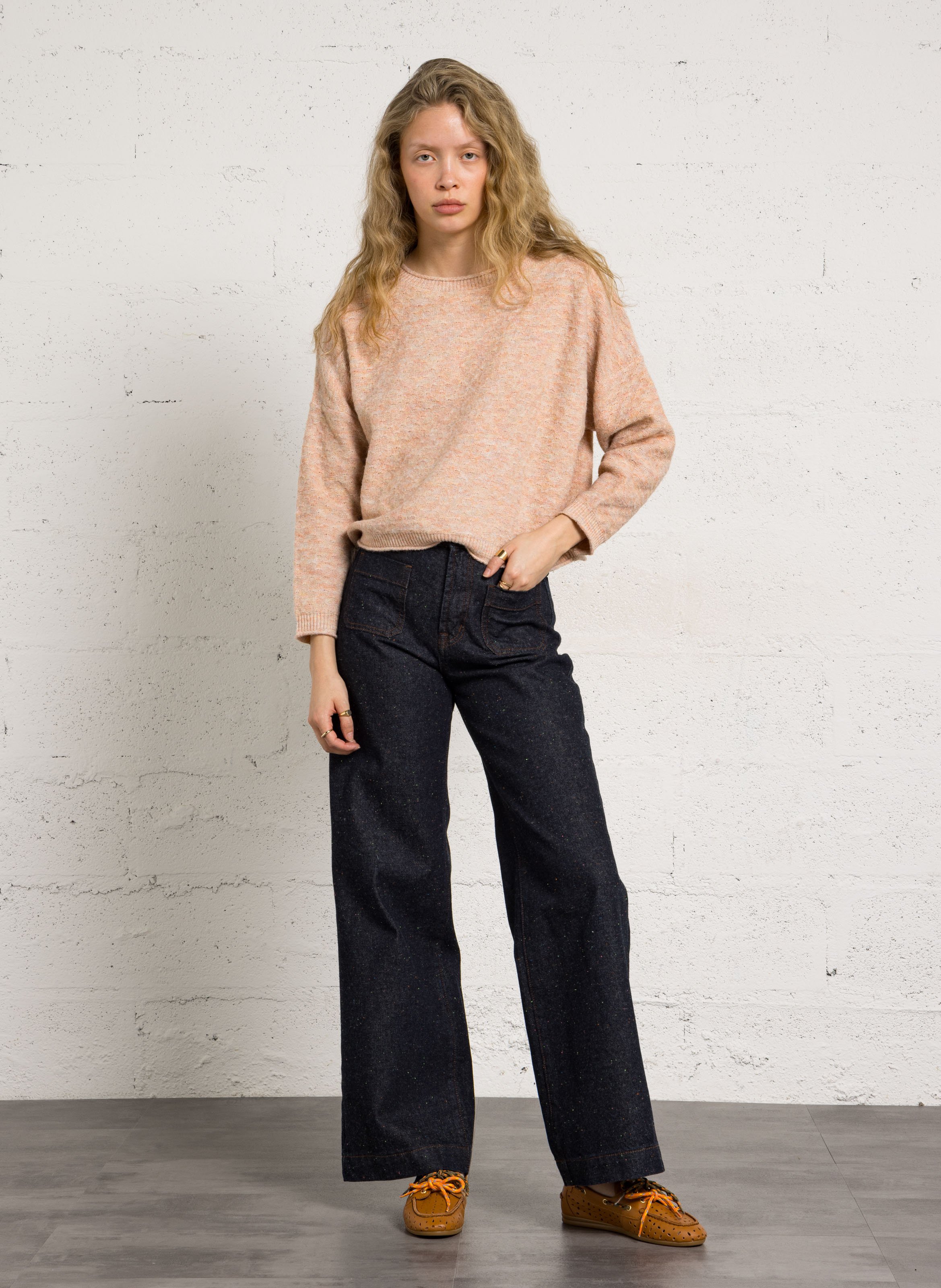 Oversized sweater LA PETITE ETOILE Pink