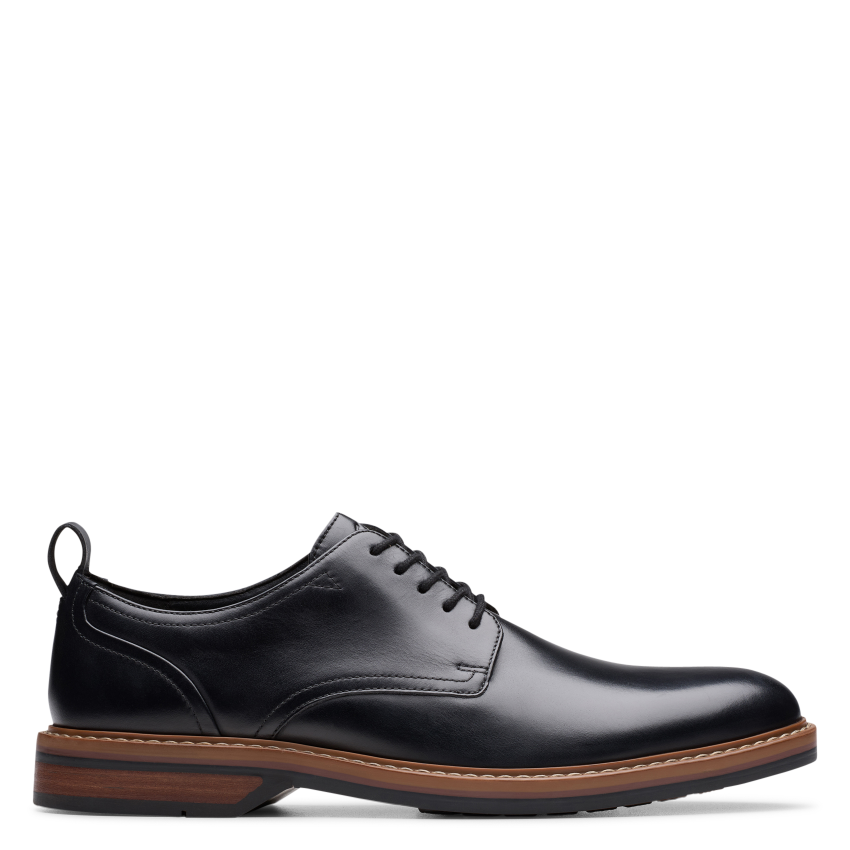 Scarpe in pelle CLARKS Nero