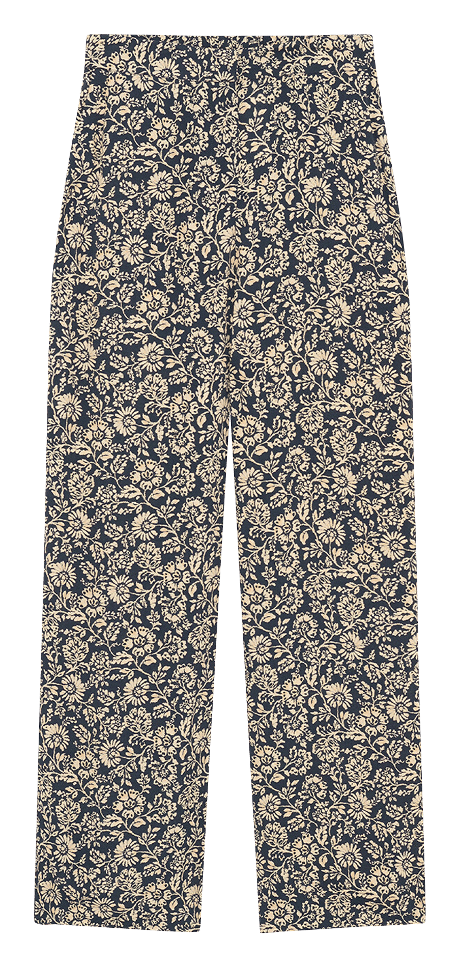 Pantalon large imprimé CAROLL Bleu