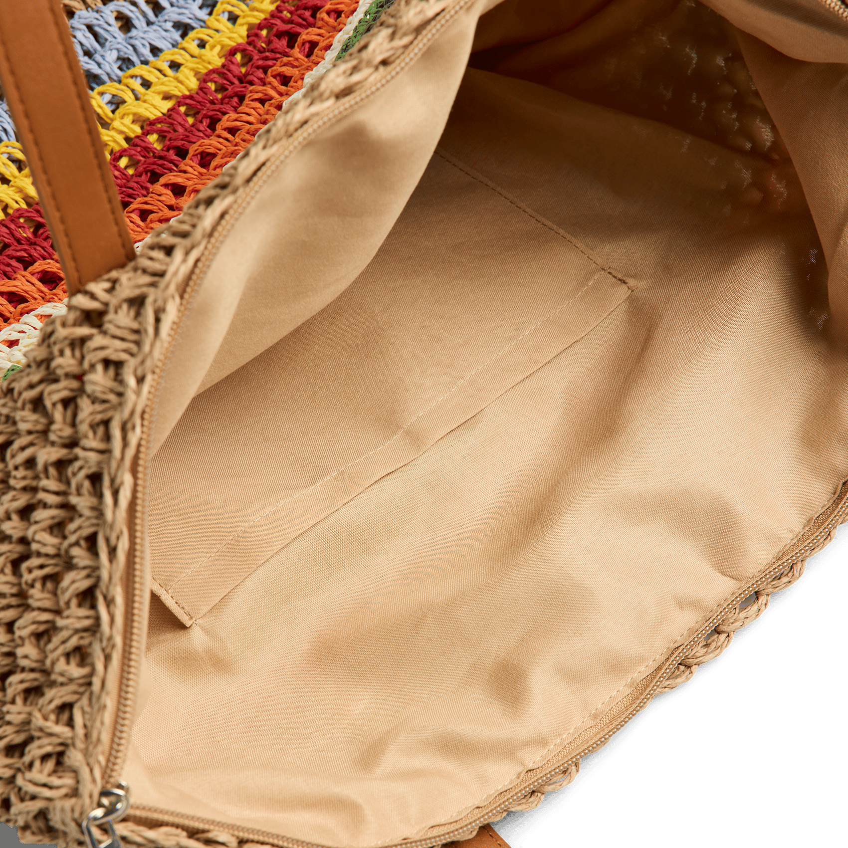 Strooien tas PIECES Groen