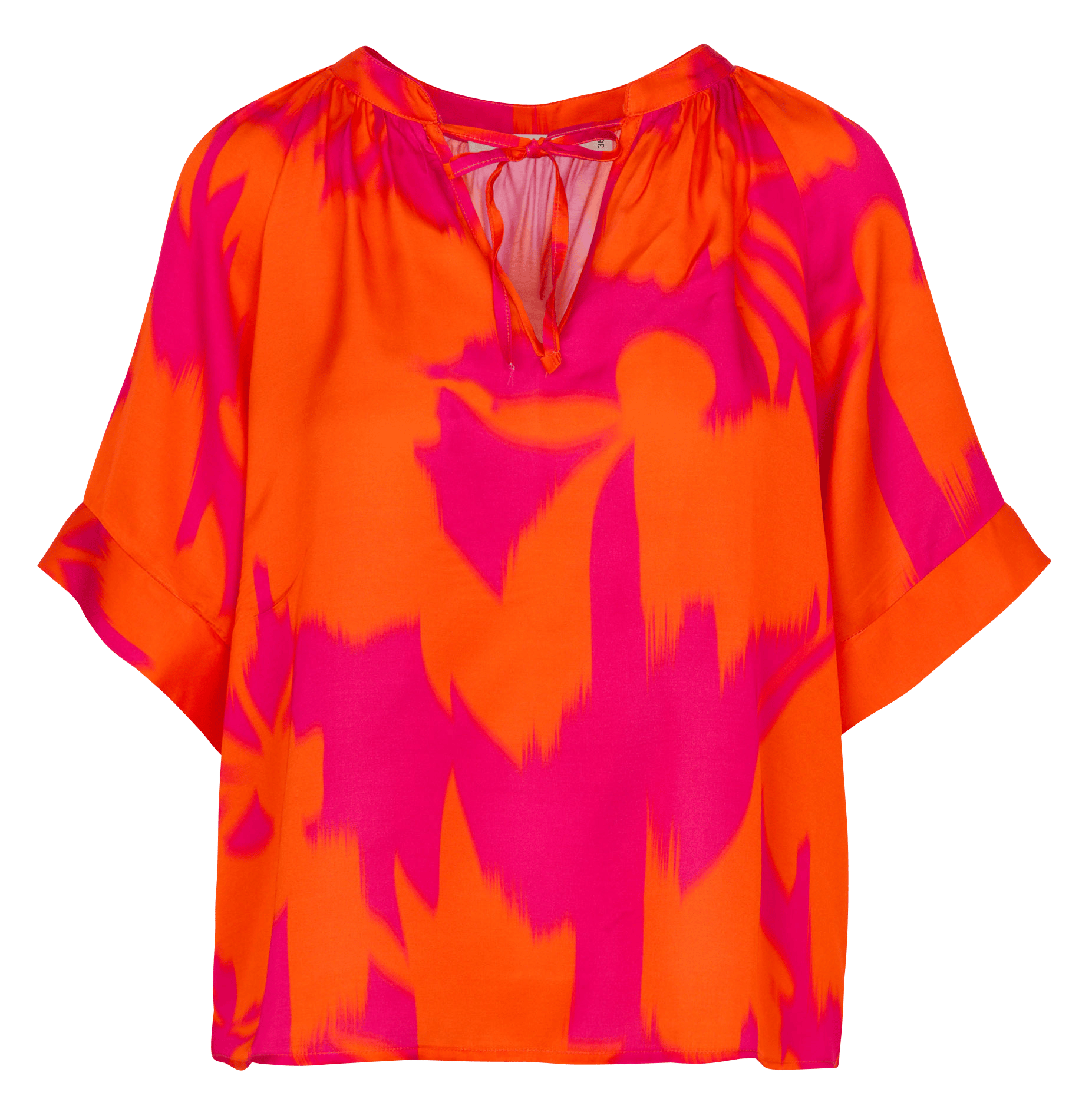 Top imprimé col tunisien  LA FEE MARABOUTEE Multicolore