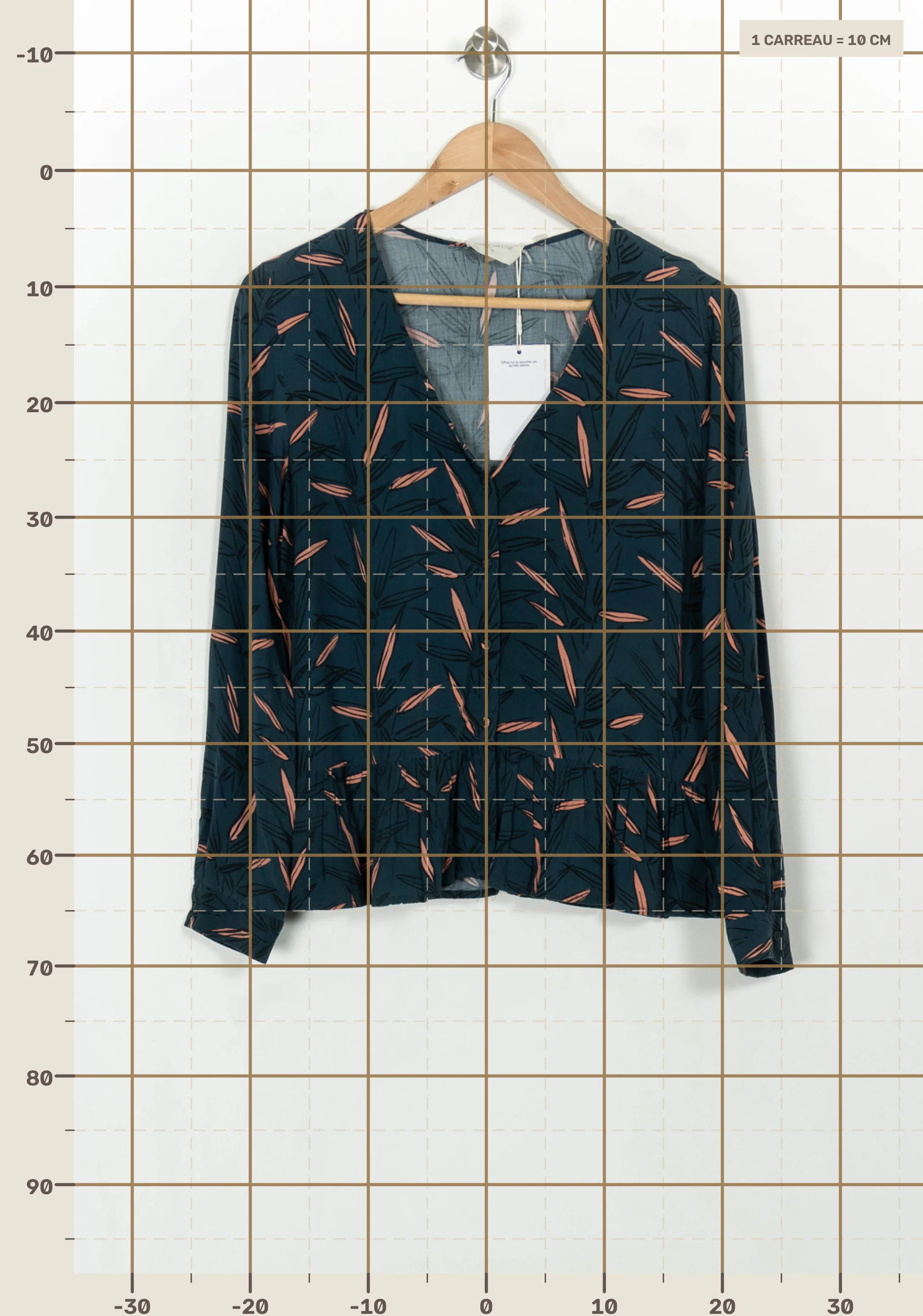 Blouse MARIE SIXTINE - SECONDE MAIN Blue