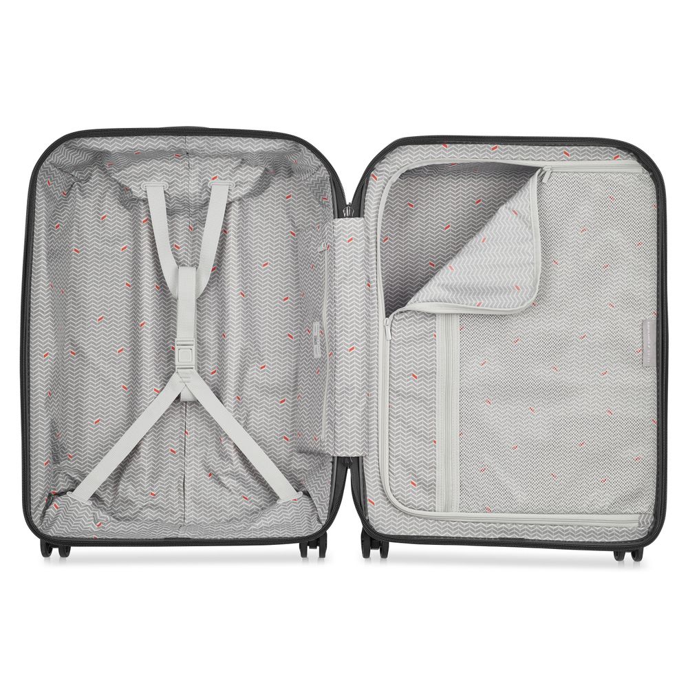 Rigid hold suitcase DELSEY PARIS Black