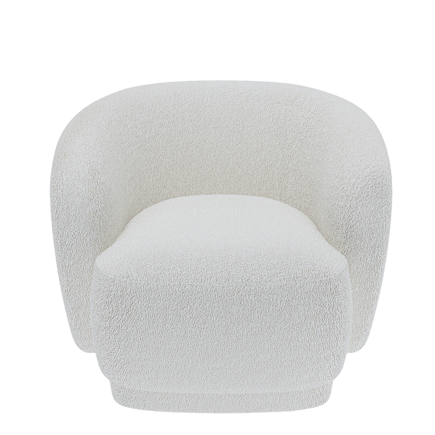 Bouclé armchair POTIRON PARIS