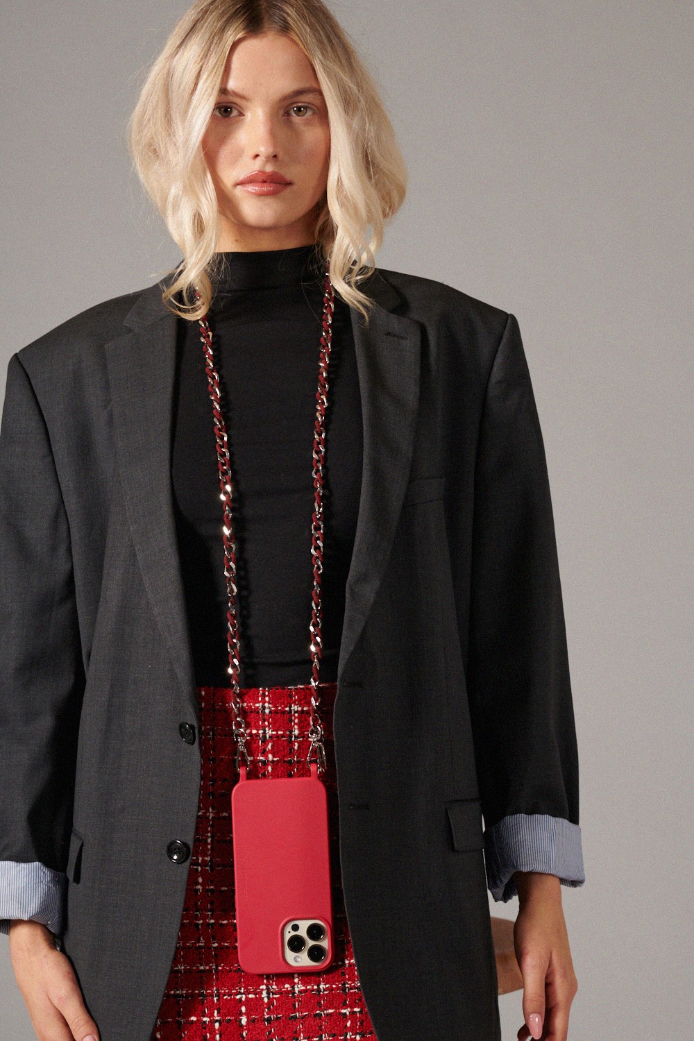 Phone chain LA COQUE FRANCAISE Red