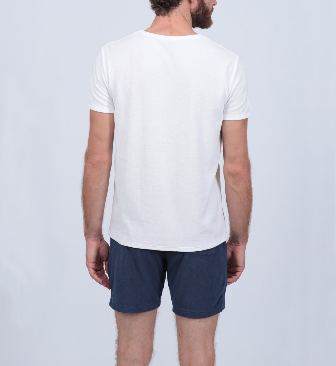 Terry cloth t-shirt GILI'S White