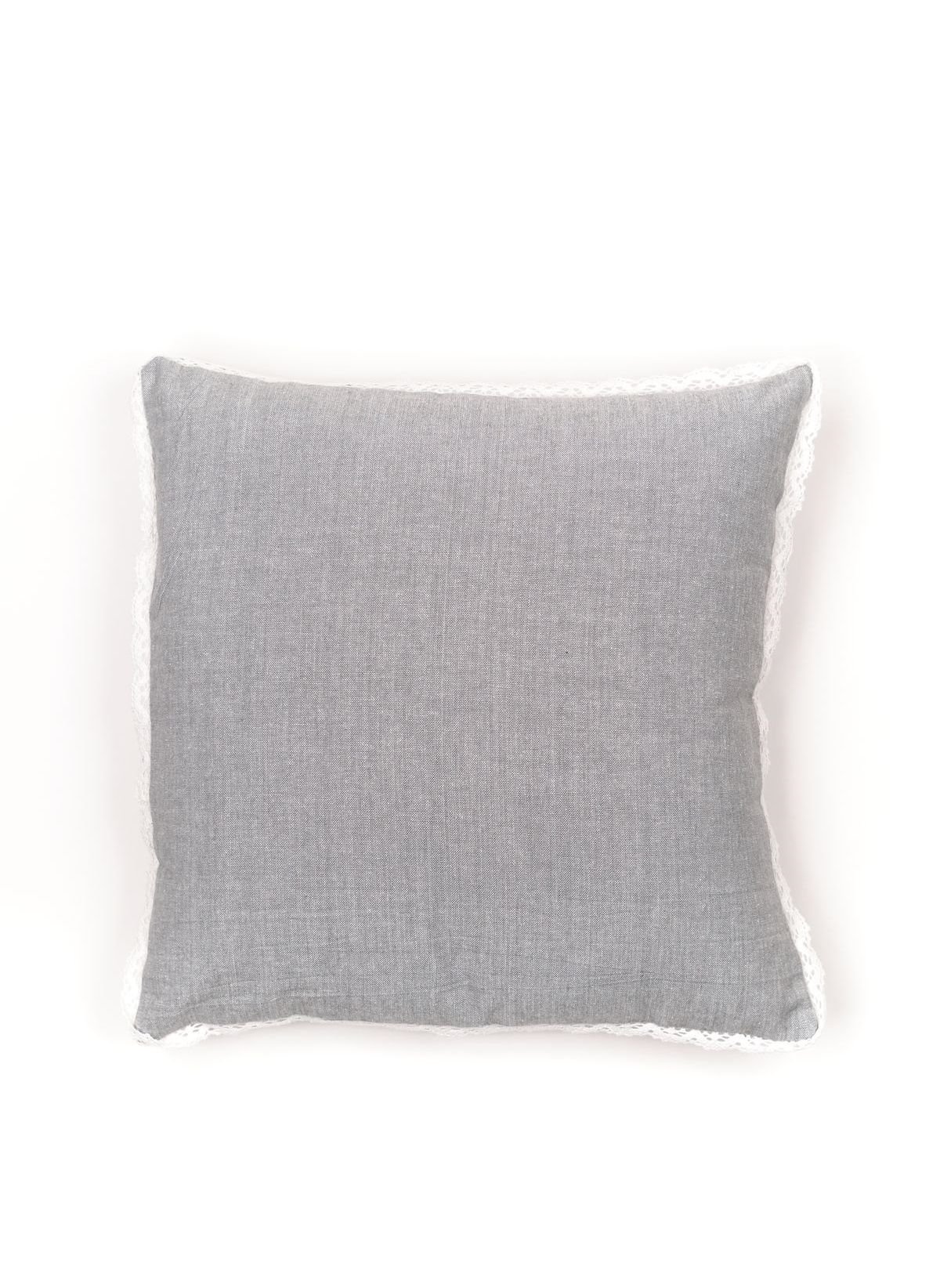 Removable cotton cushion TODAY LINGE DE MAISON Grey
