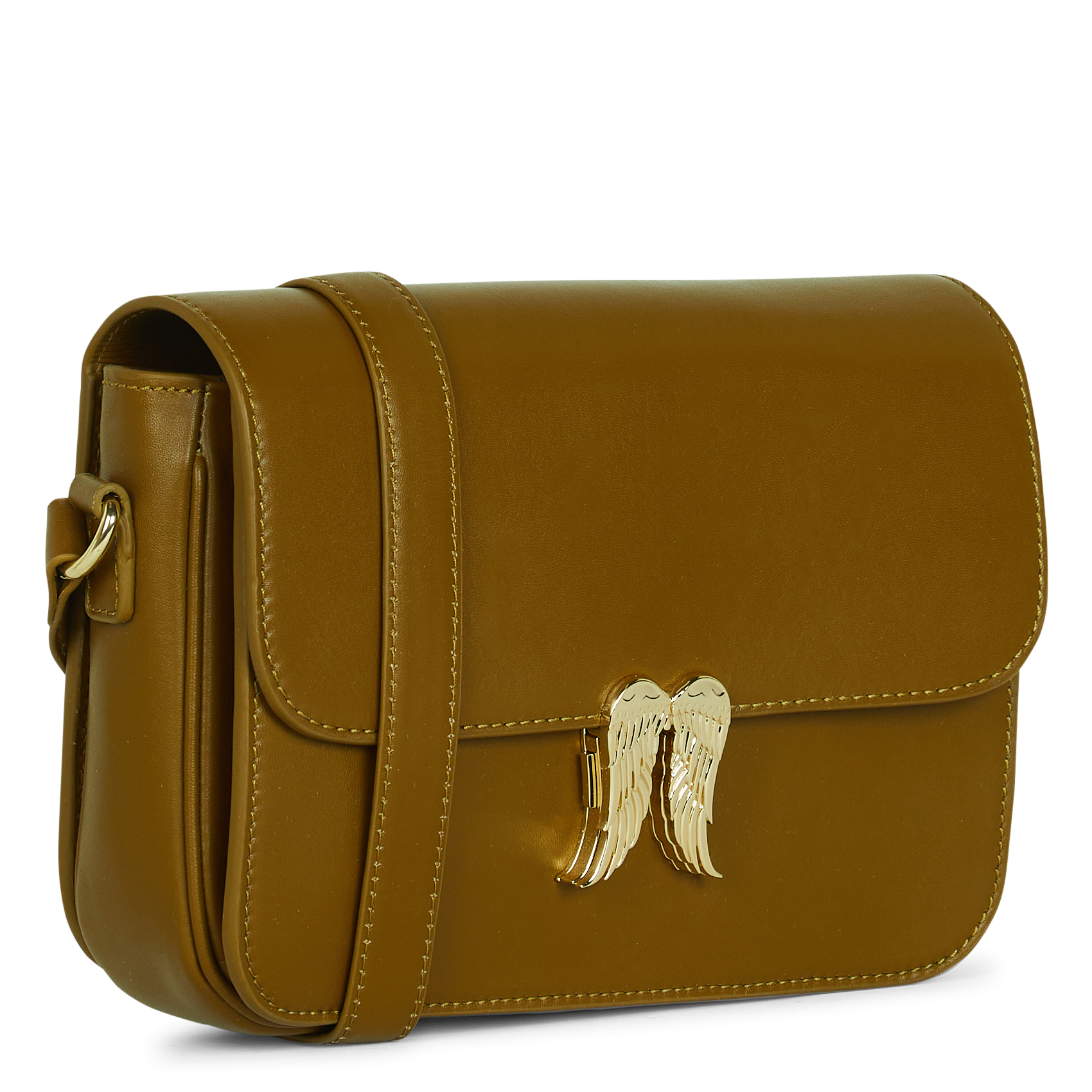 Sac bandoulière en cuir BERENICE Vert