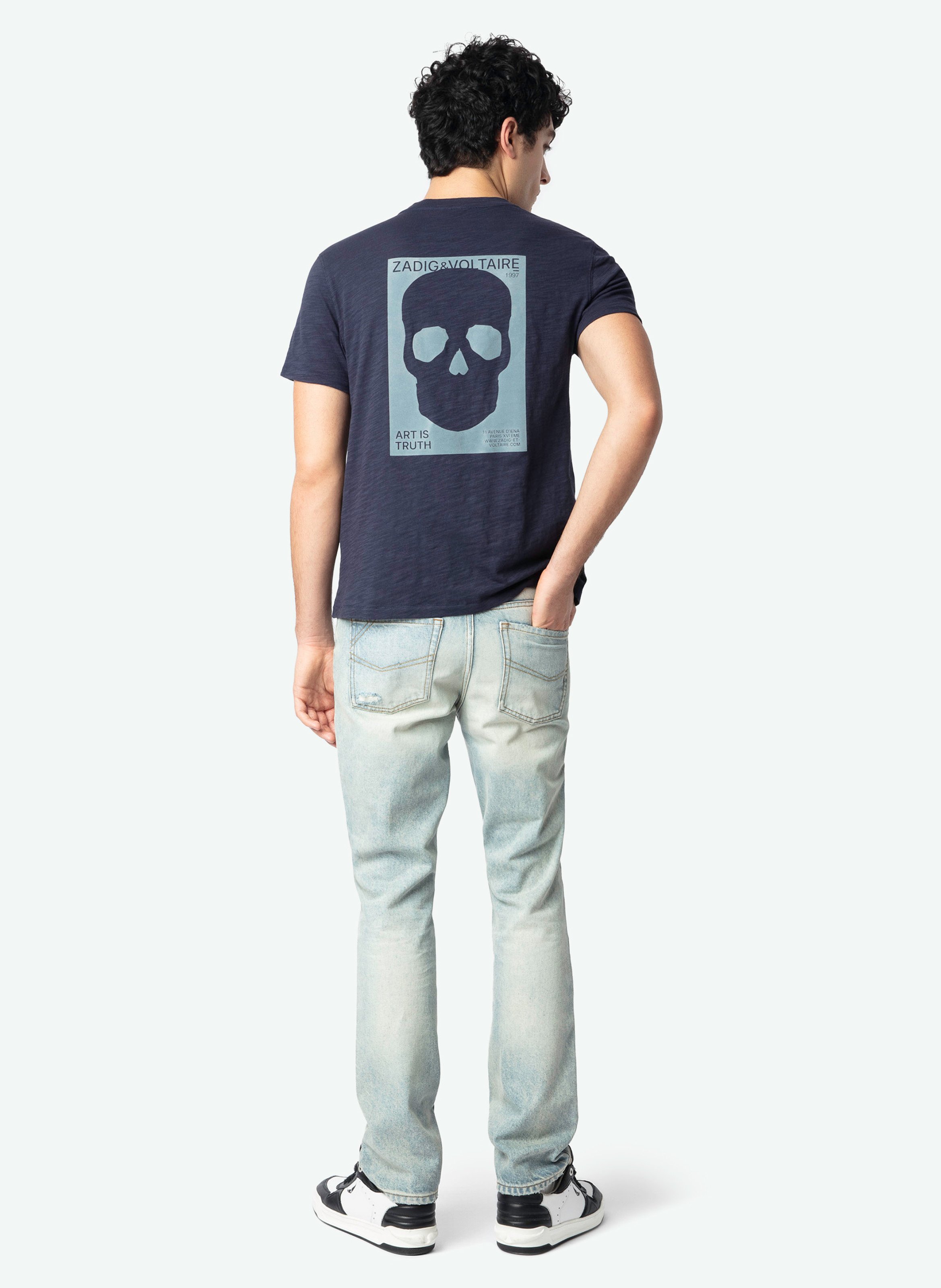 Cotton-blend straight jeans ZADIG&VOLTAIRE Blue